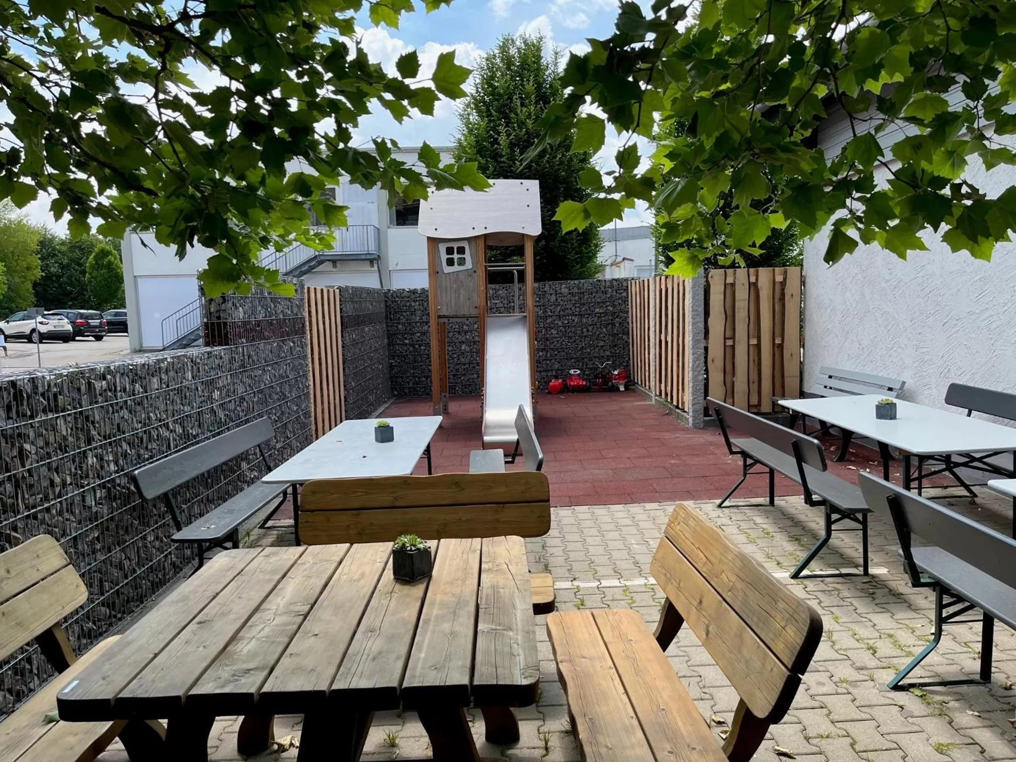 Children play ground in Hotel Am Kamin