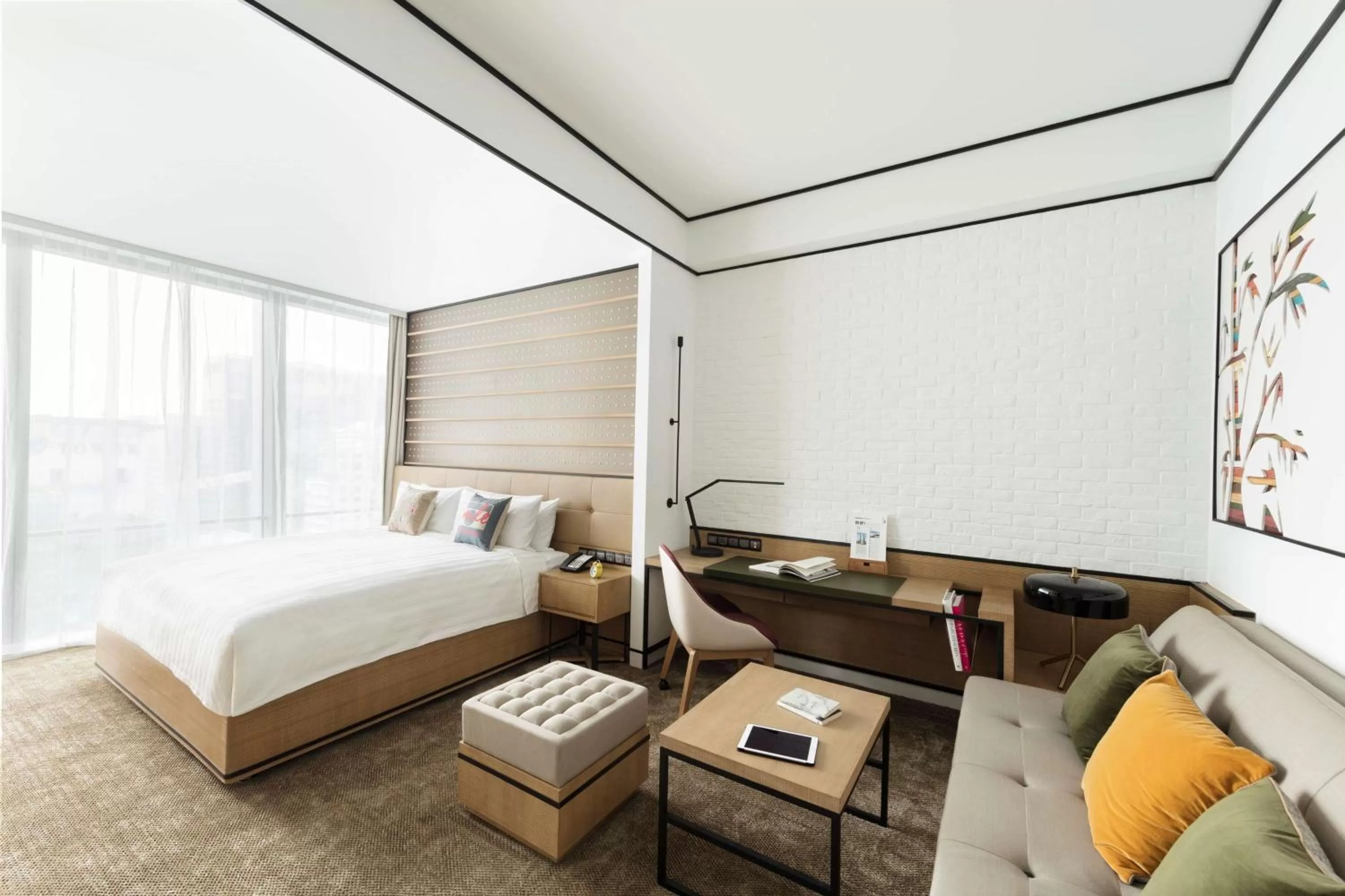 Photo of the whole room, Bed in JEN Beijing by Shangri-La
