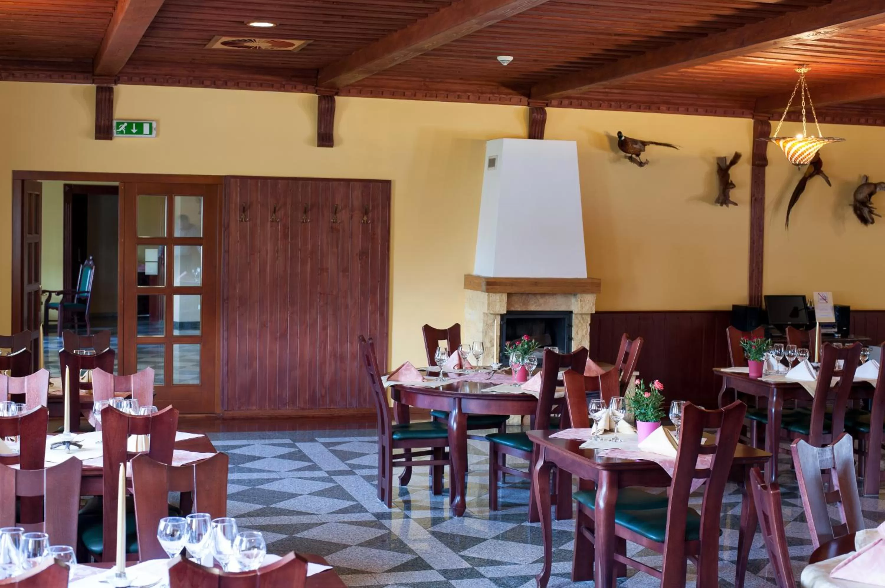 Lobby or reception in Hotel Hetmański