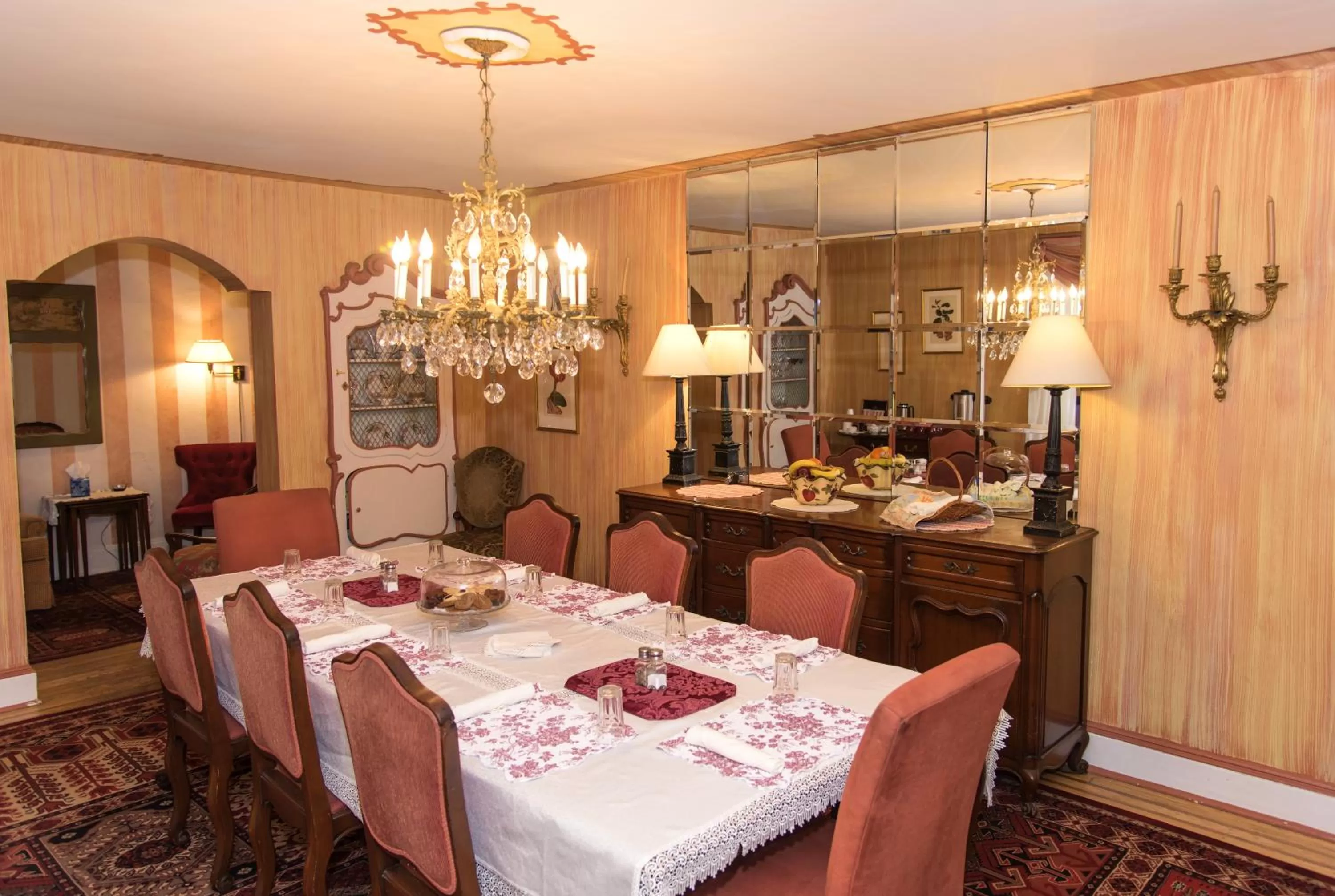 Area and facilities in La Reserve Bed and Breakfast