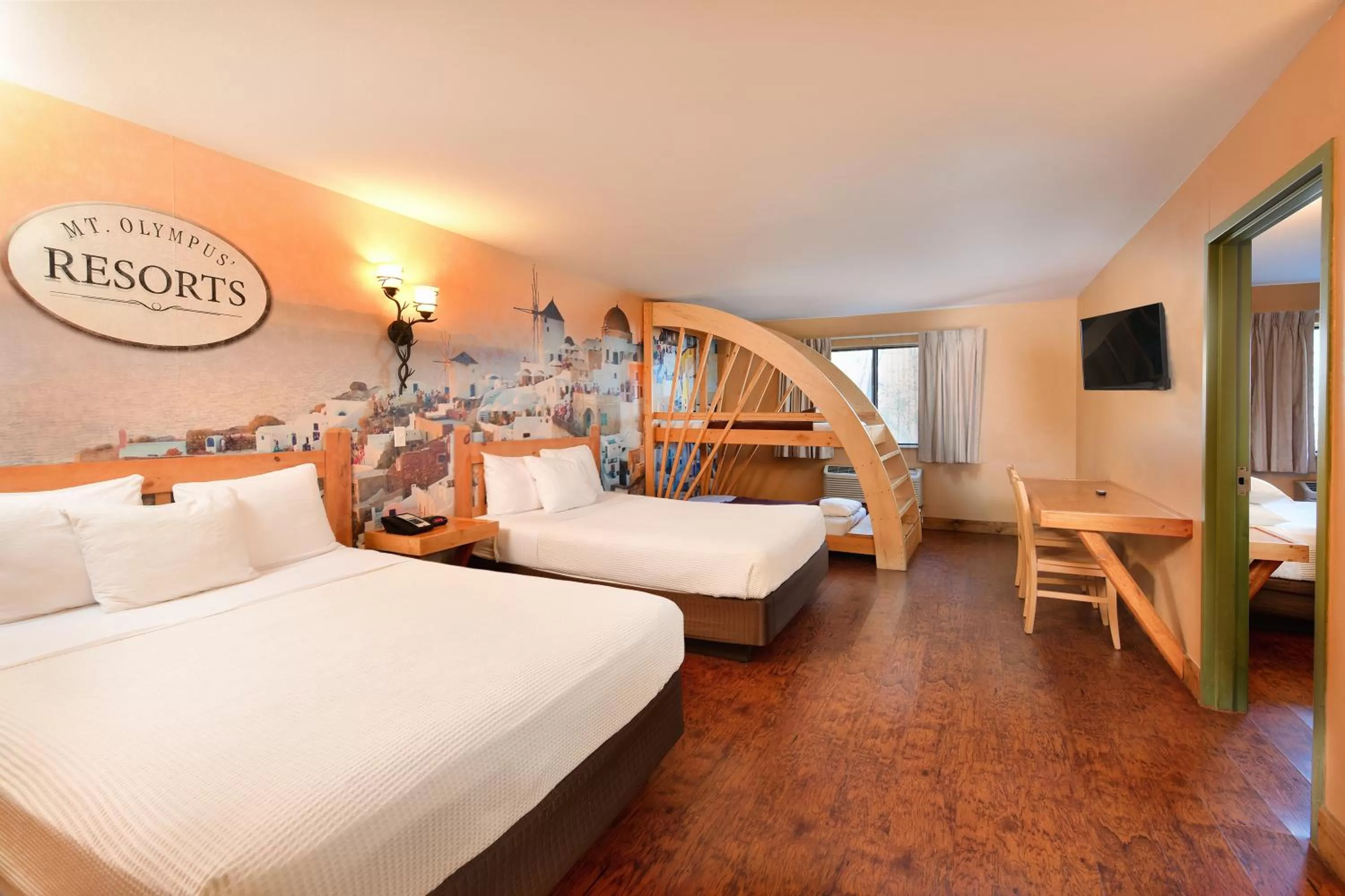 Bedroom, Bed in MT. OLYMPUS WATER PARK AND THEME PARK RESORT