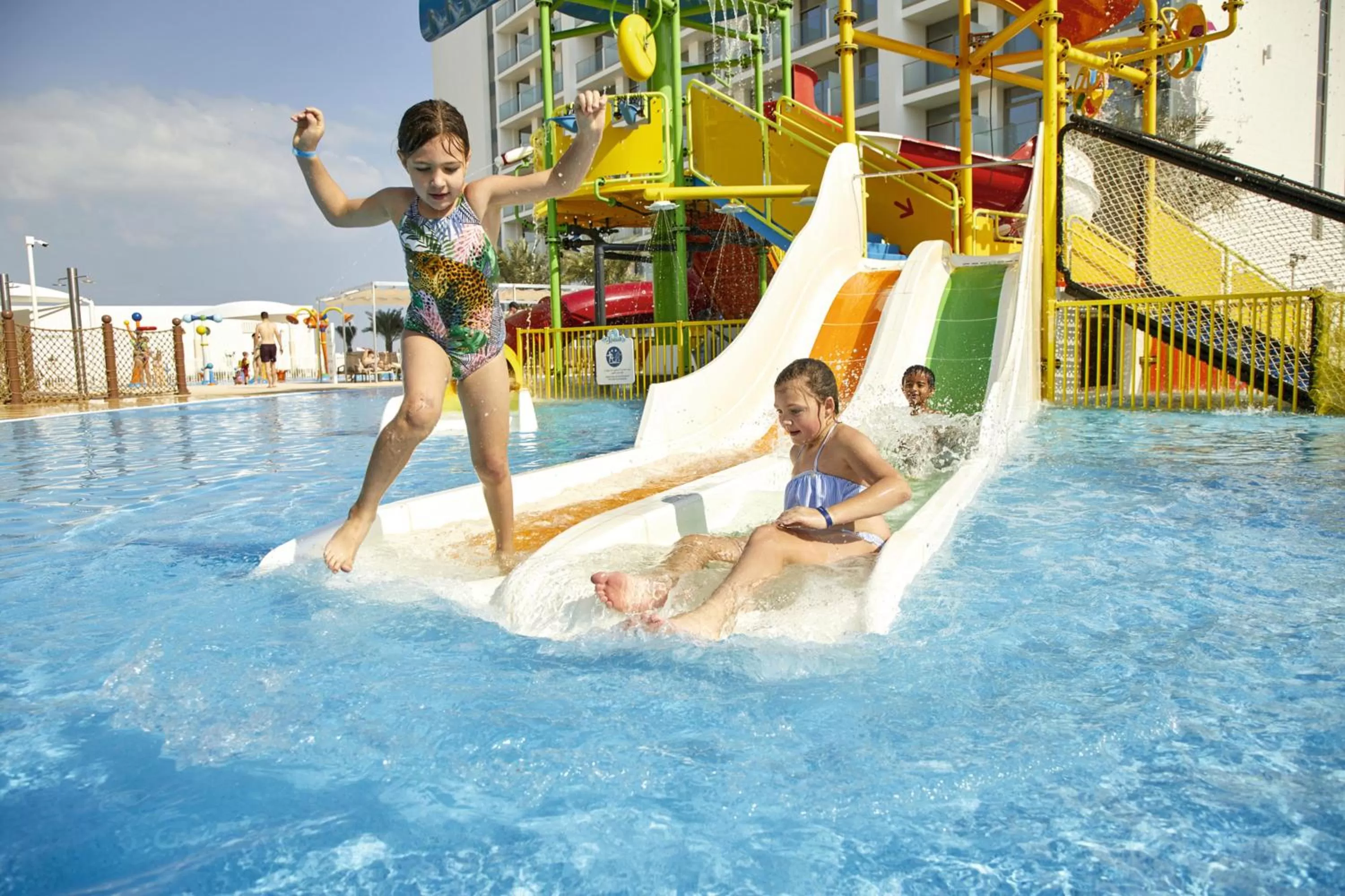 Children play ground in Riu Dubai Beach Resort - All Inclusive