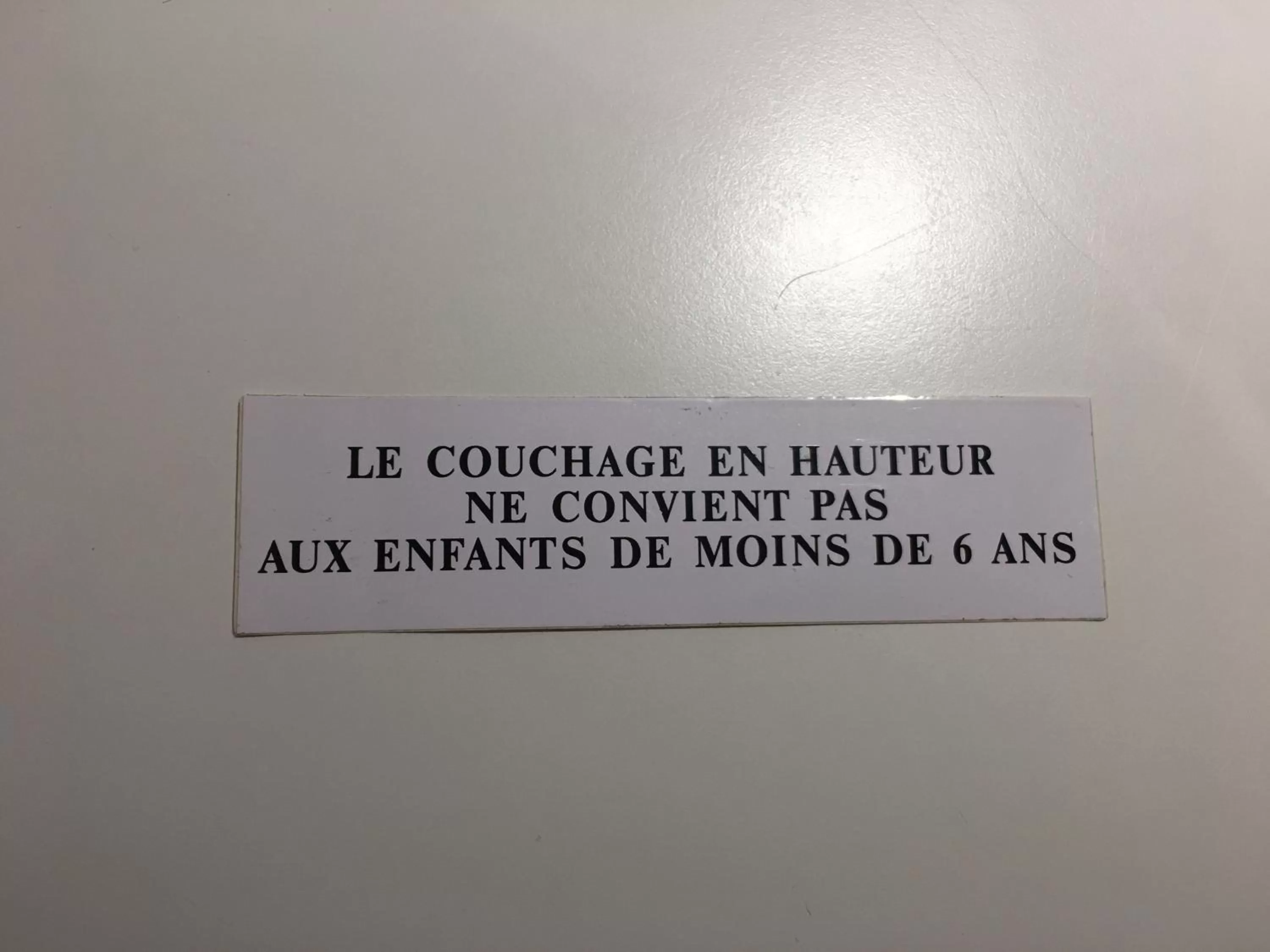 bunk bed in Premiere Classe Vannes