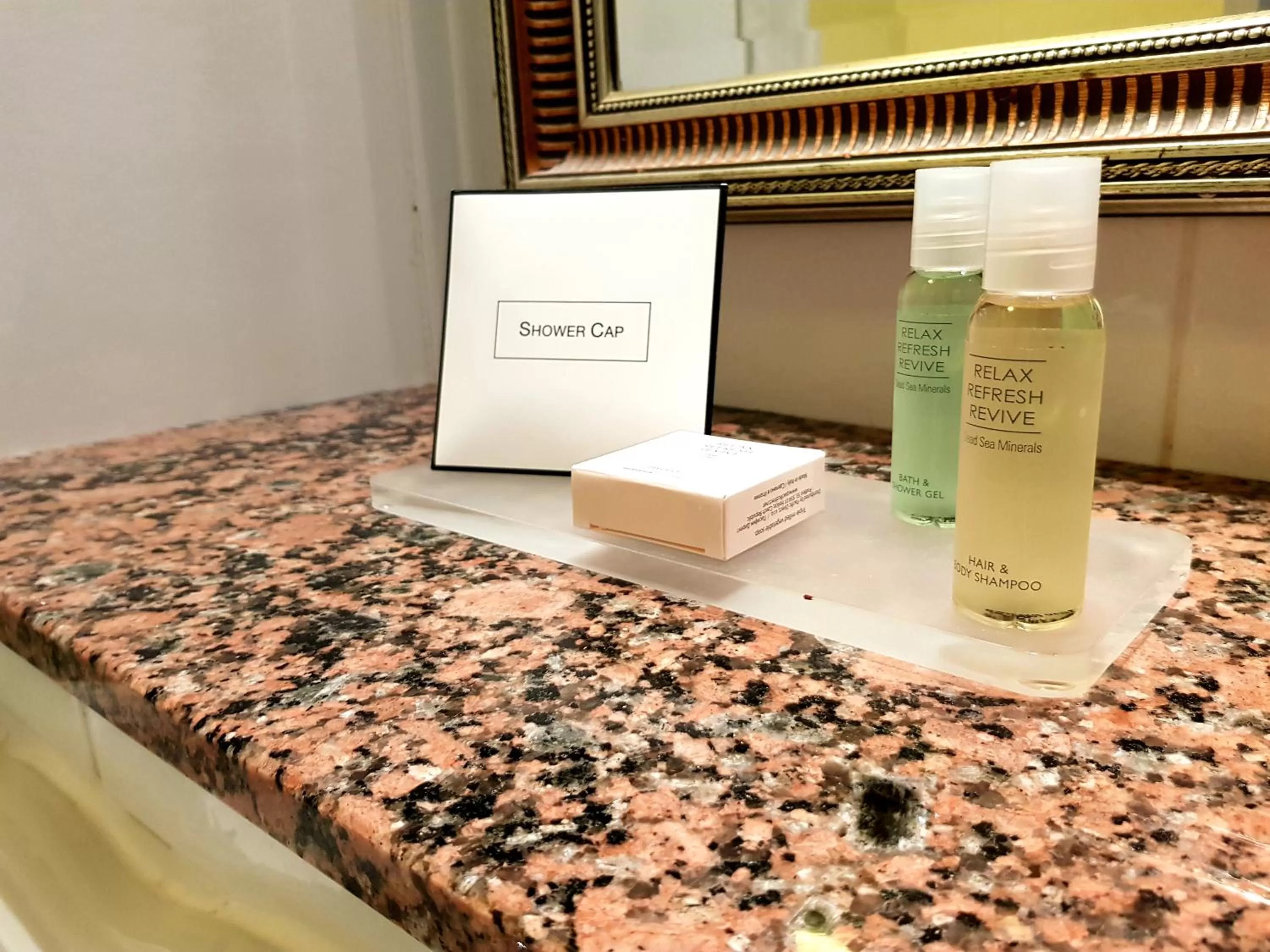 Bathroom in Redworth Hall Hotel- Part of the Cairn Collection