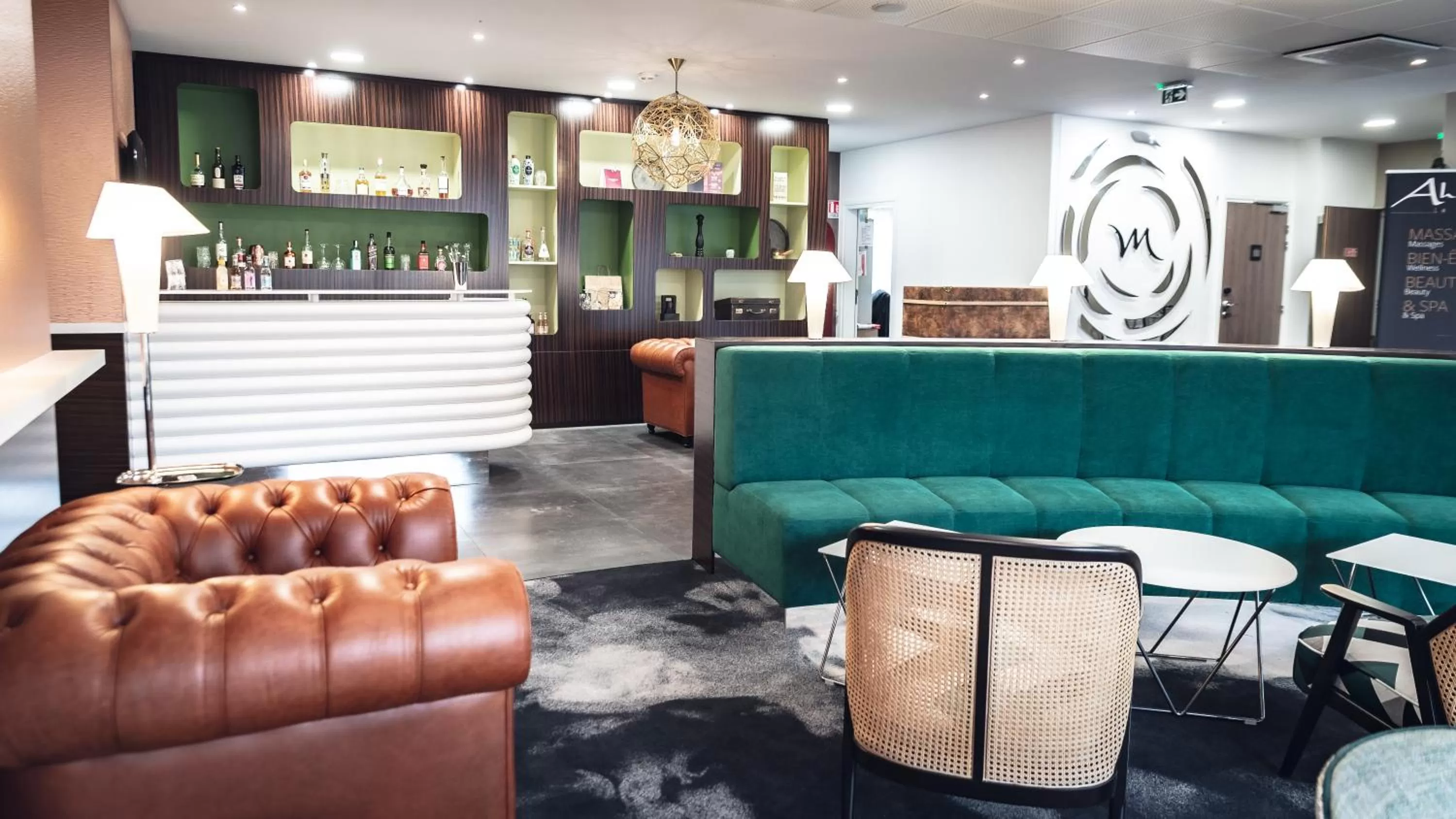Lobby or reception in Mercure Belfort Centre