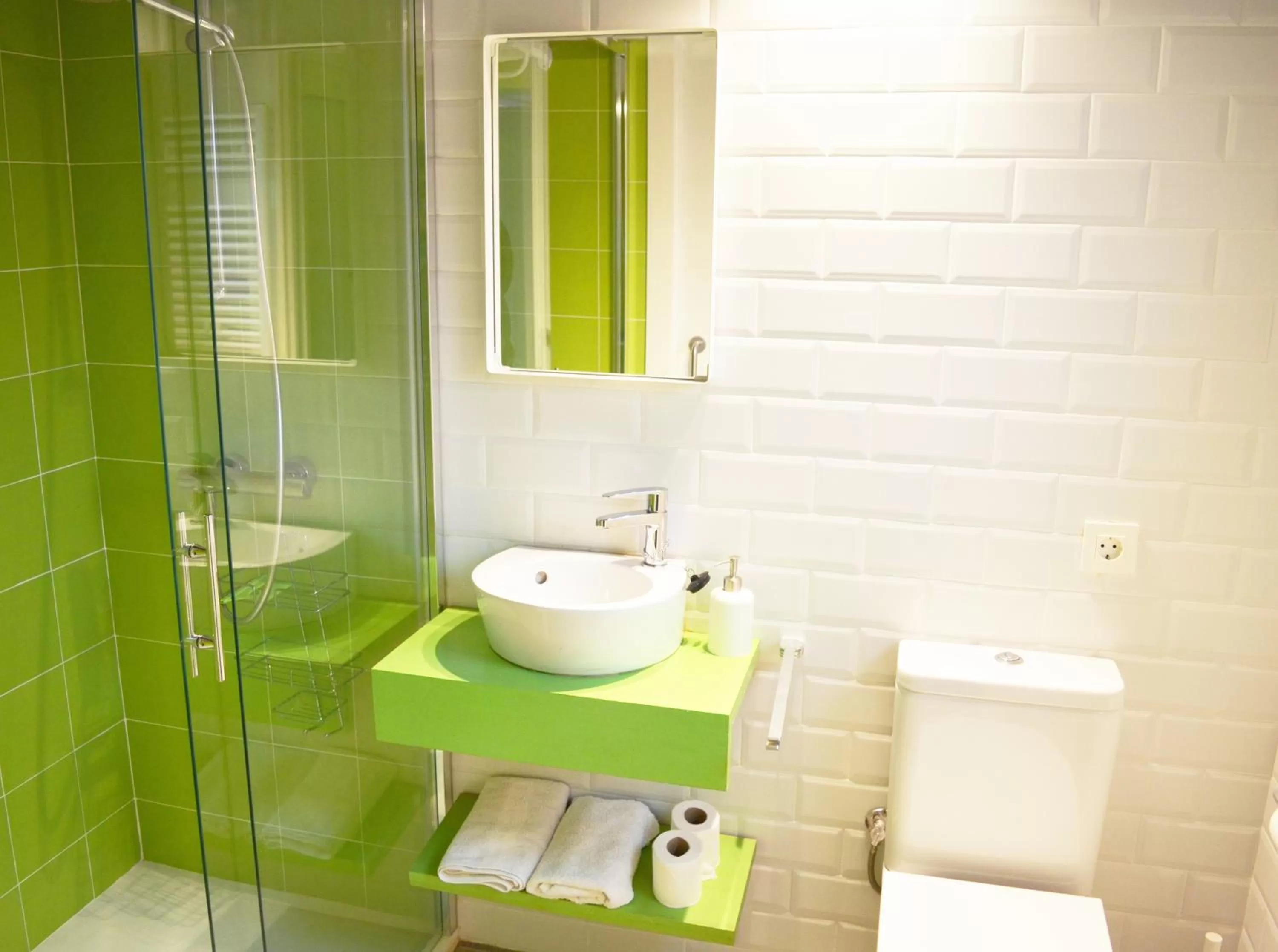 Bathroom in Casa Rural Txokoetxe