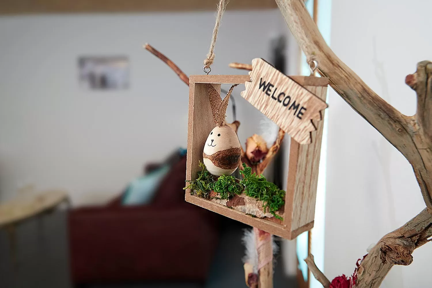 Decorative detail in B&B La Forge de Diogne - luxury and cosy alpine lodge