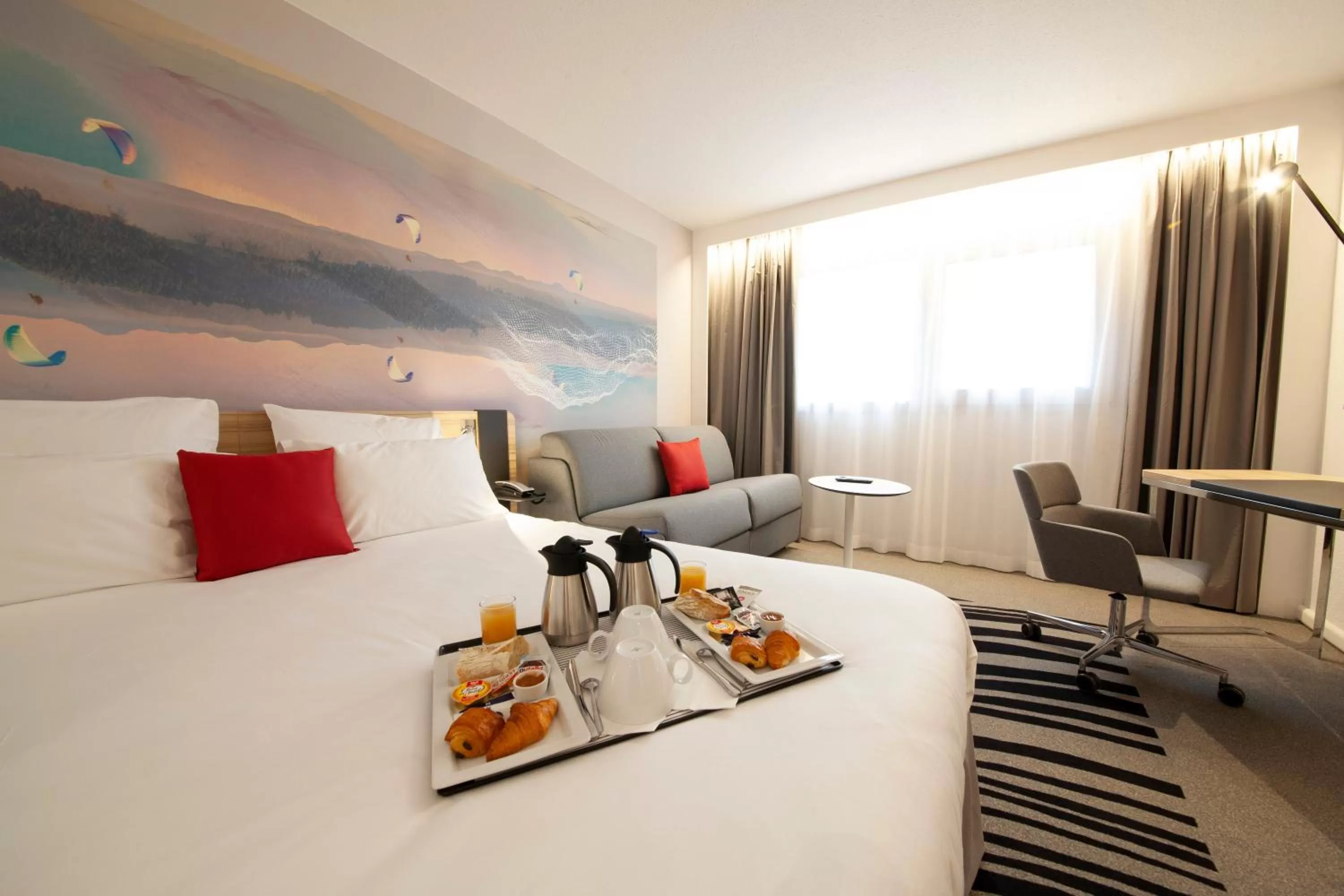 Continental breakfast in Novotel Clermont-Ferrand