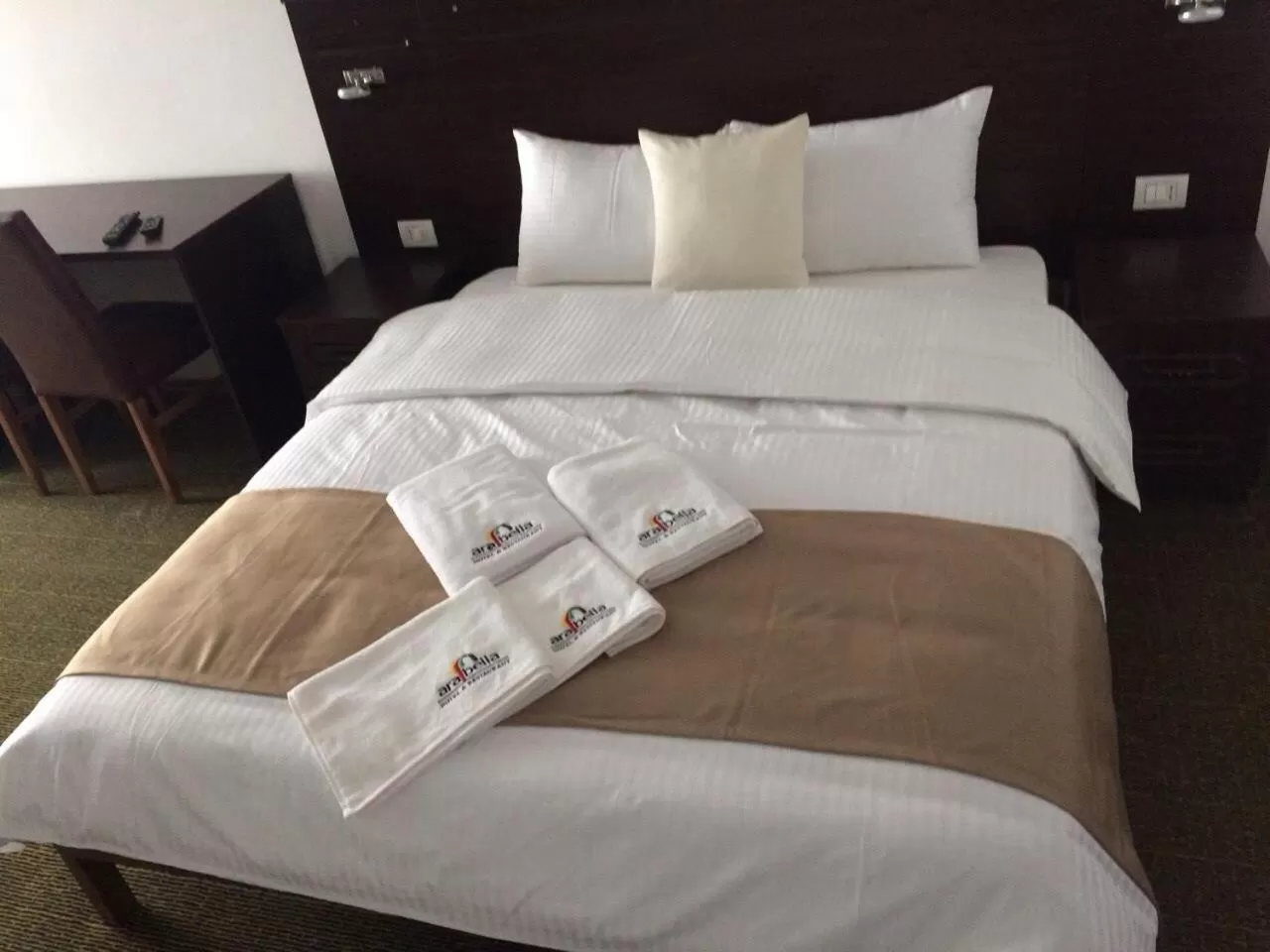 Bed in Arabella Hotel