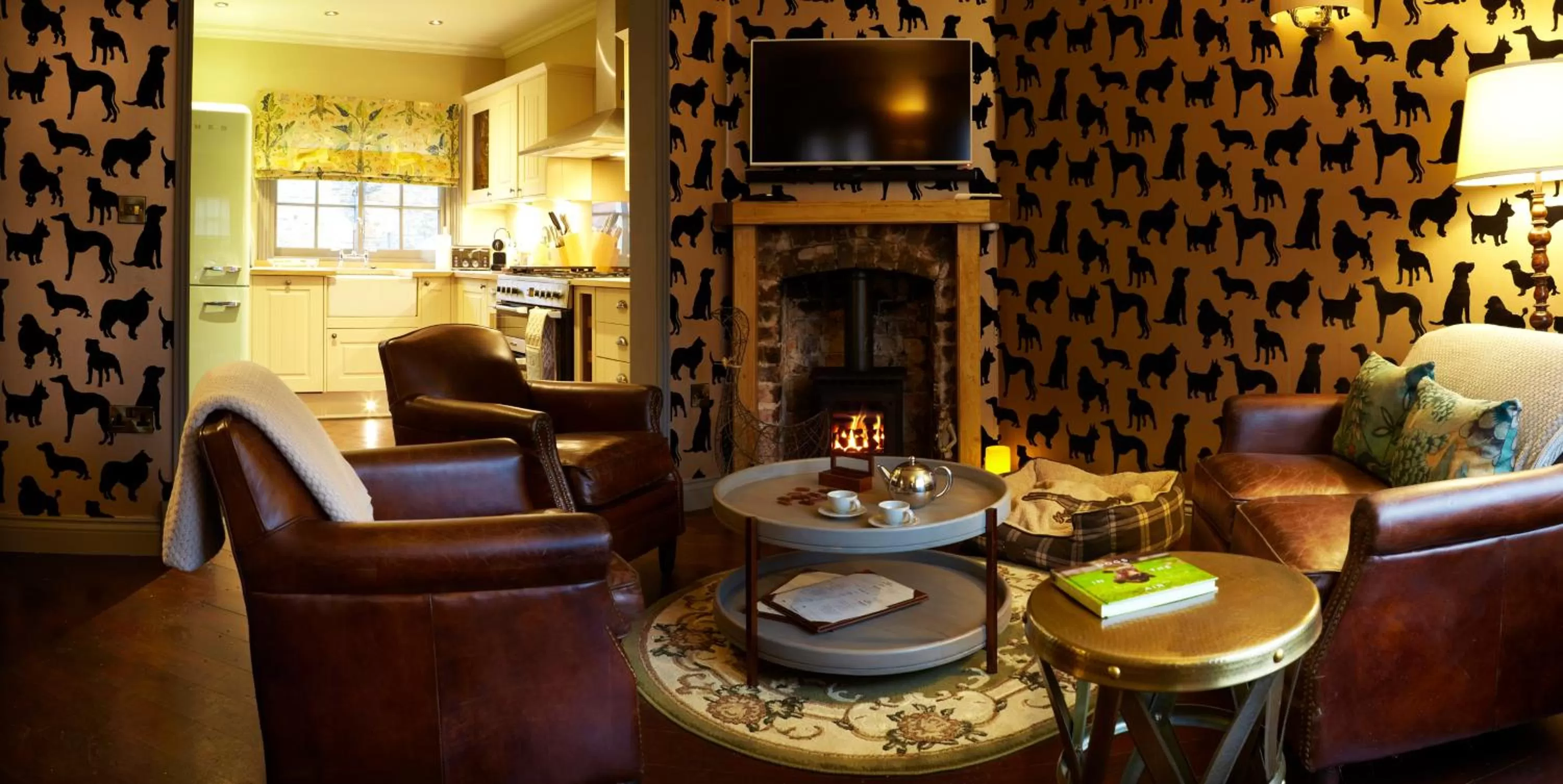 Living room in The Plough Inn & Cottages