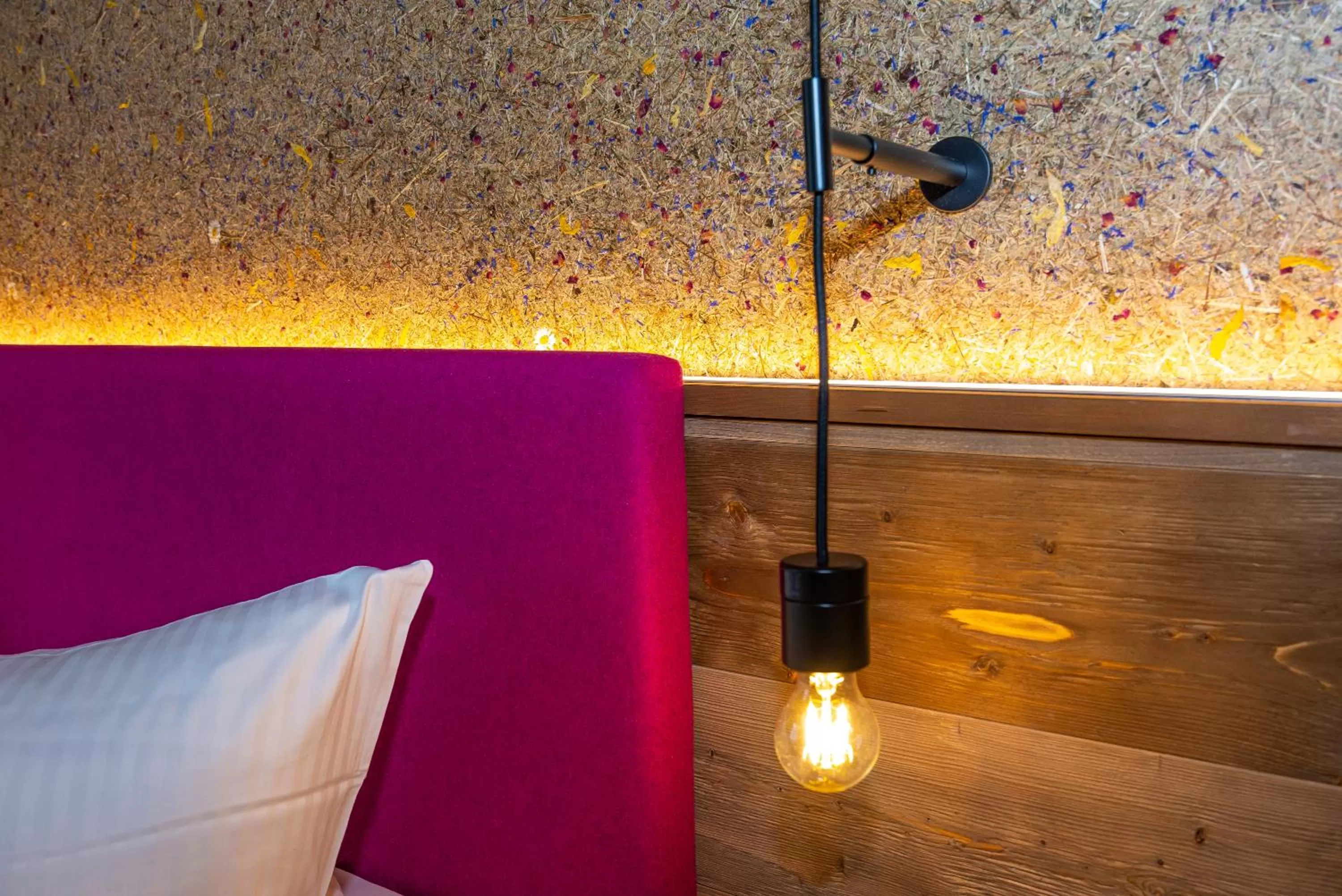 Bed in Hotel Waldmühle