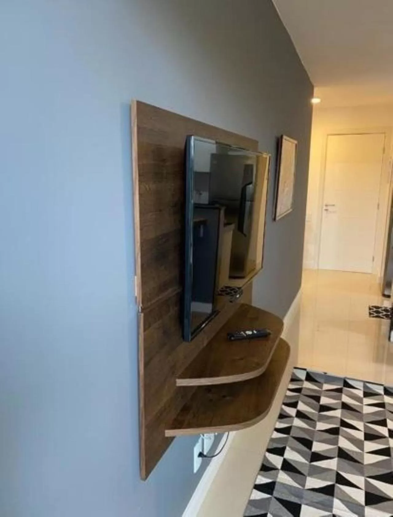 Living room in Apartamento no Golden Lake - pé na areia, agua de côco e cervejinha