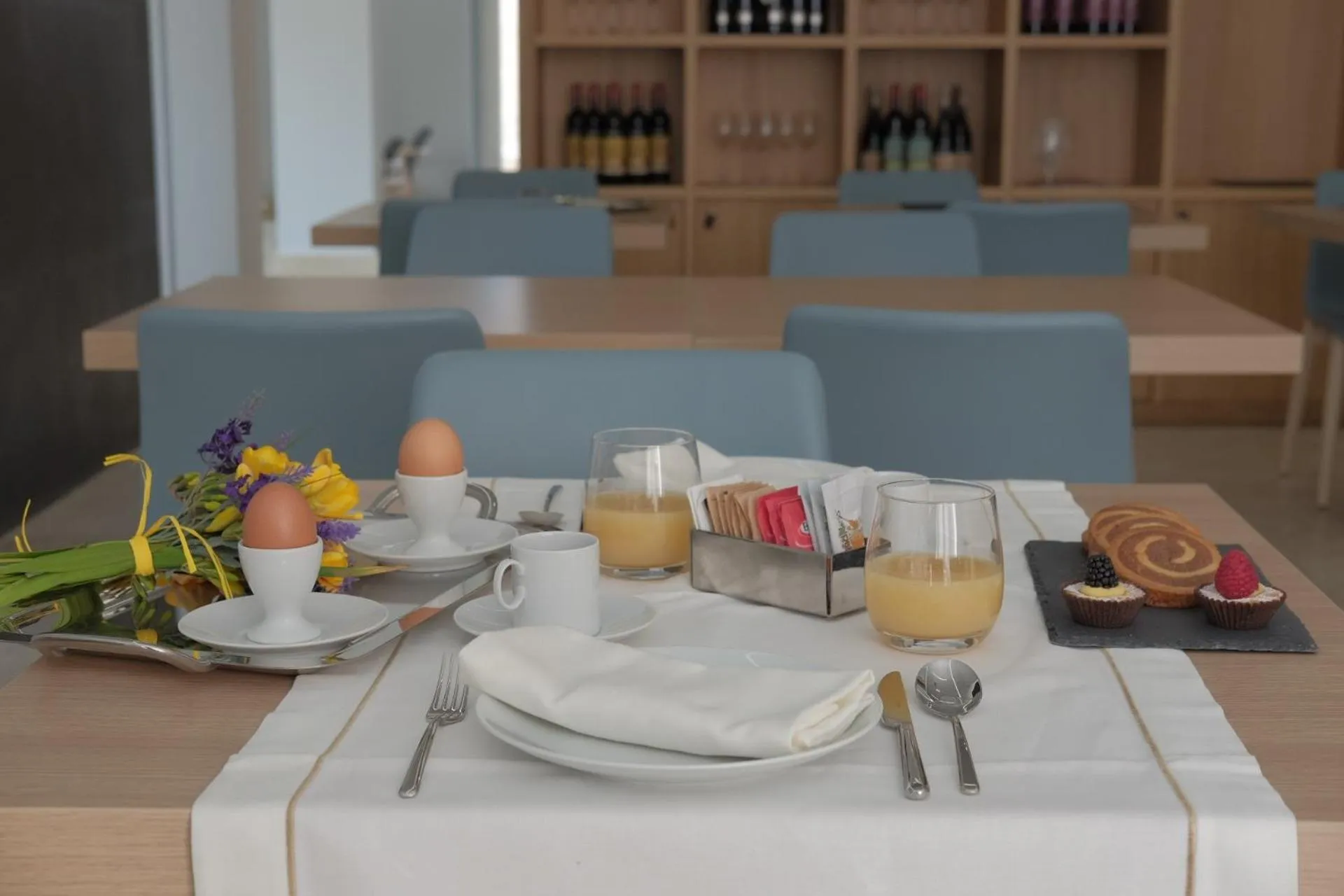 Continental breakfast in Netum Hotel