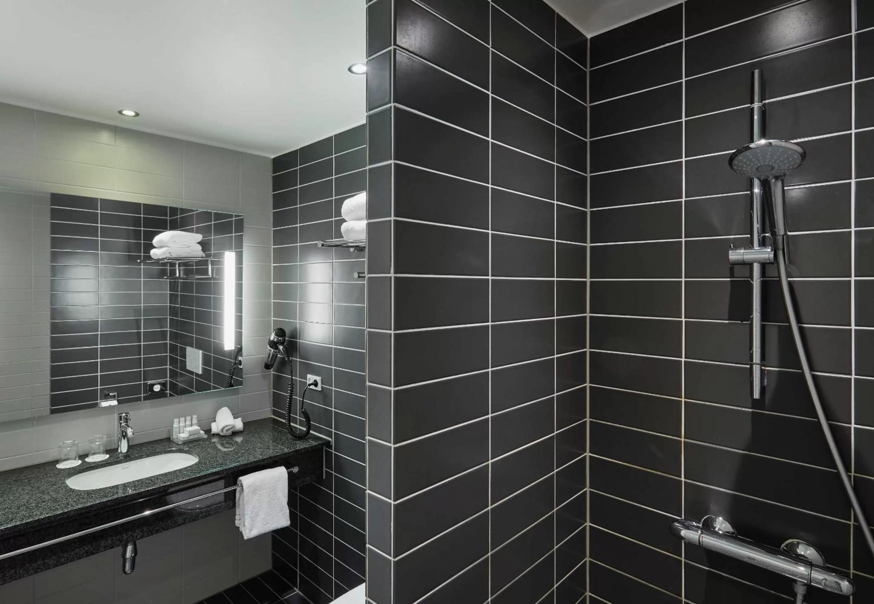 Bathroom in Crowne Plaza Copenhagen Towers by IHG