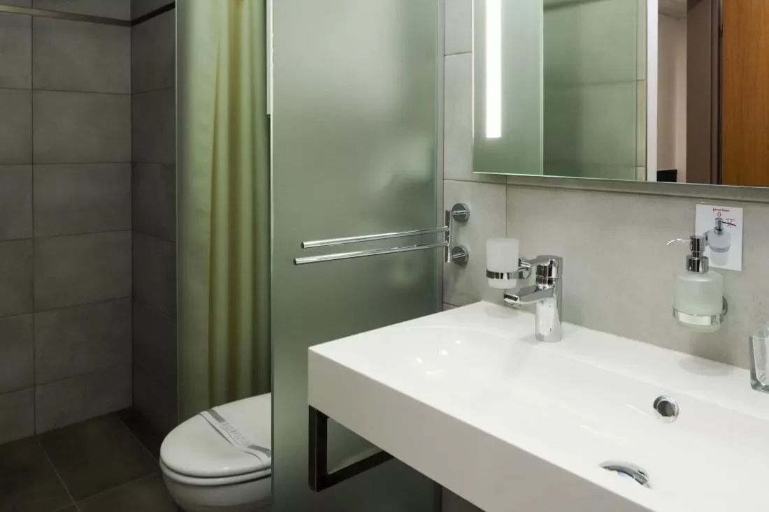 Shower in Hotel Vacek Pod Věží