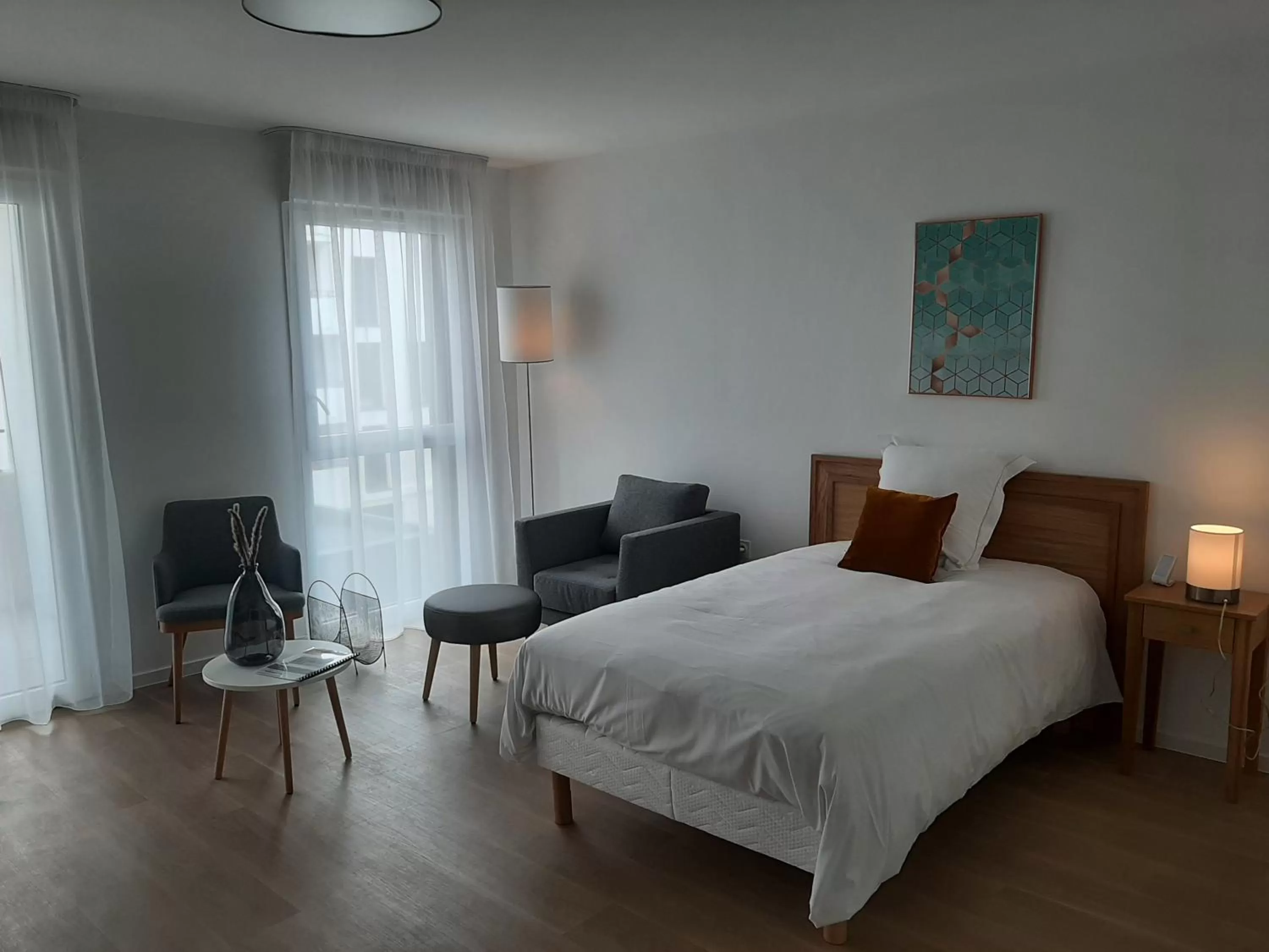 Bedroom, Bed in DOMITYS L'OPALINE