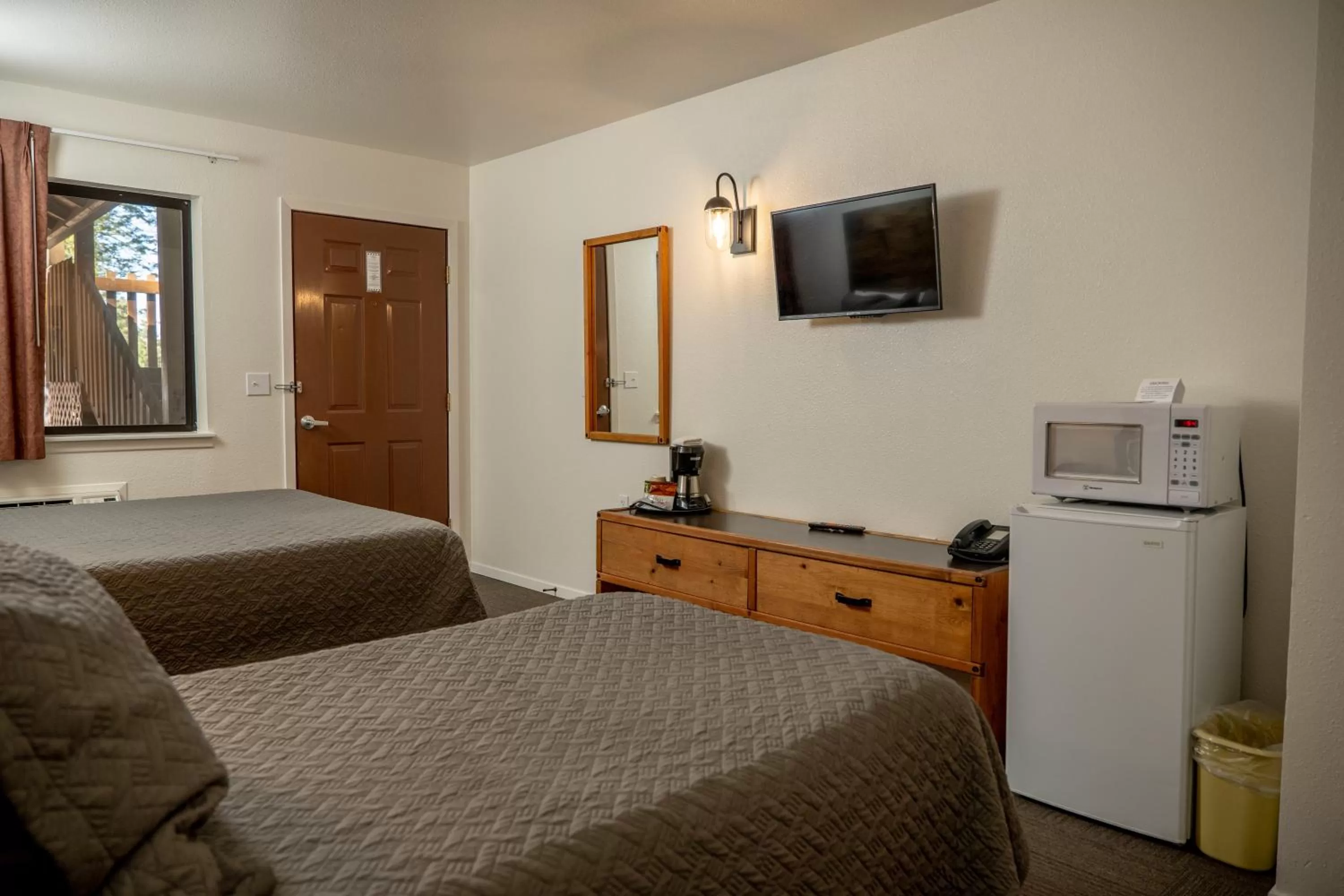 Bed in Eagle Cap Chalets