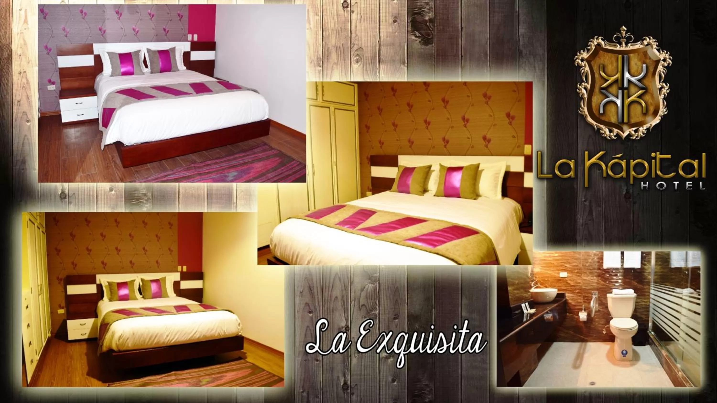 Bedroom, Bed in La Kapital Hotel