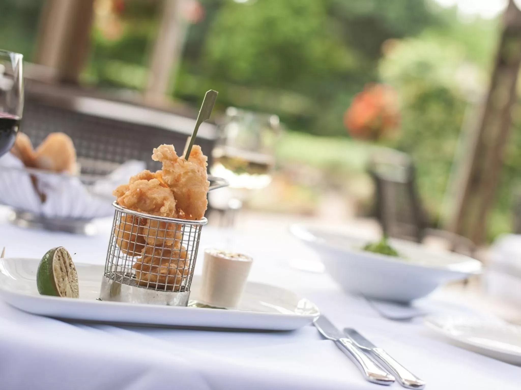 Food in Thorpe Park Hotel and Spa