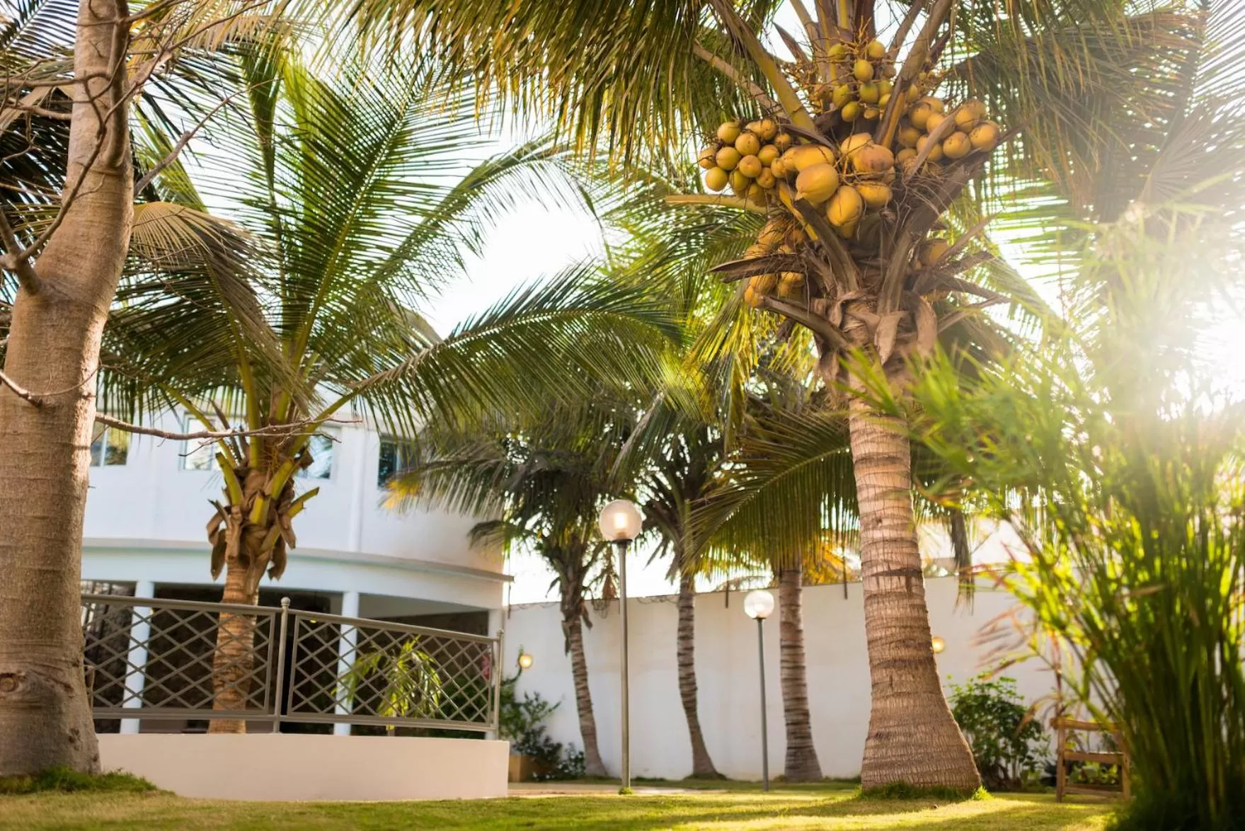 Garden view, Property Building in La Résidence