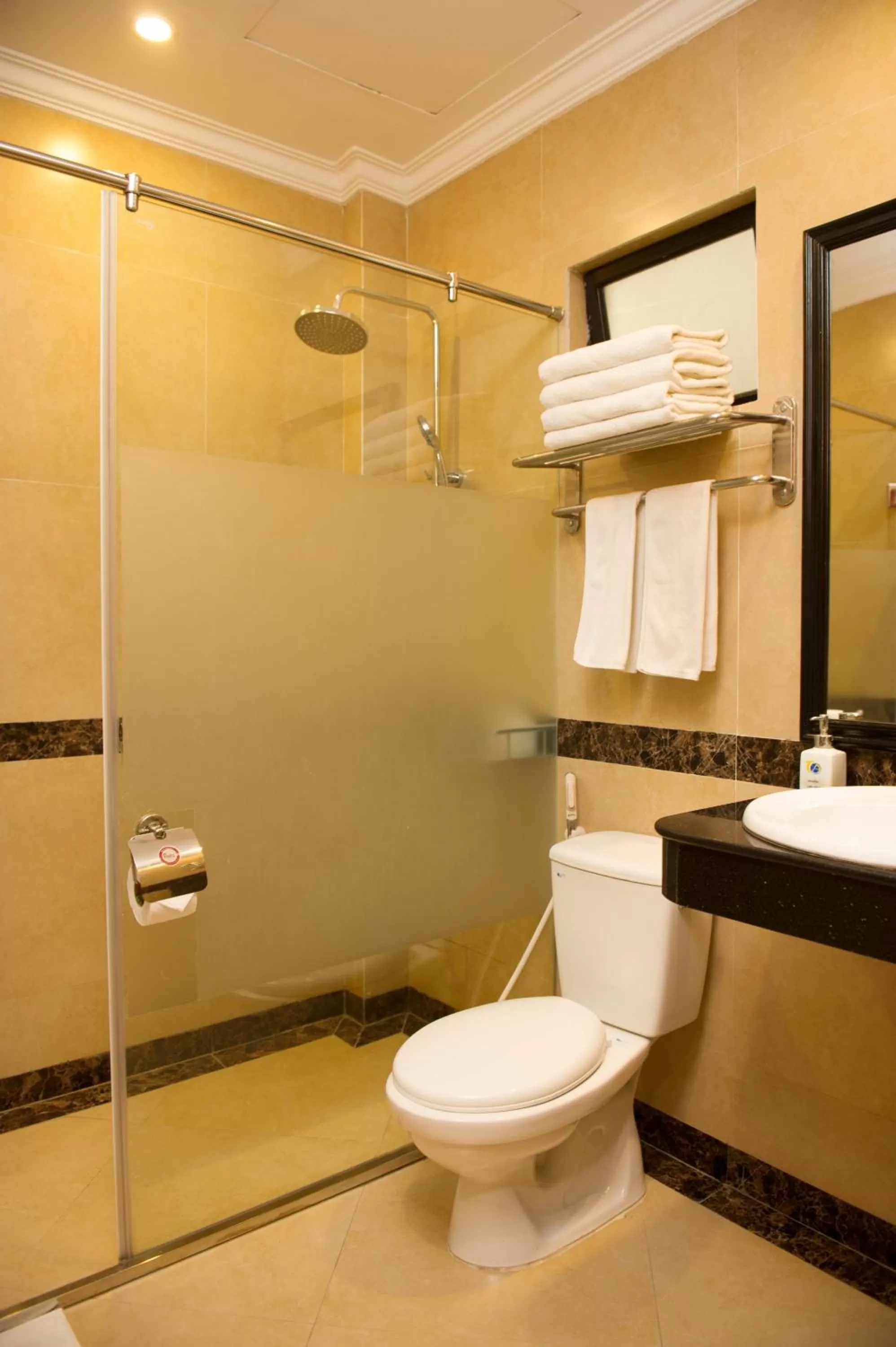 Shower in Thuy Anh Hotel