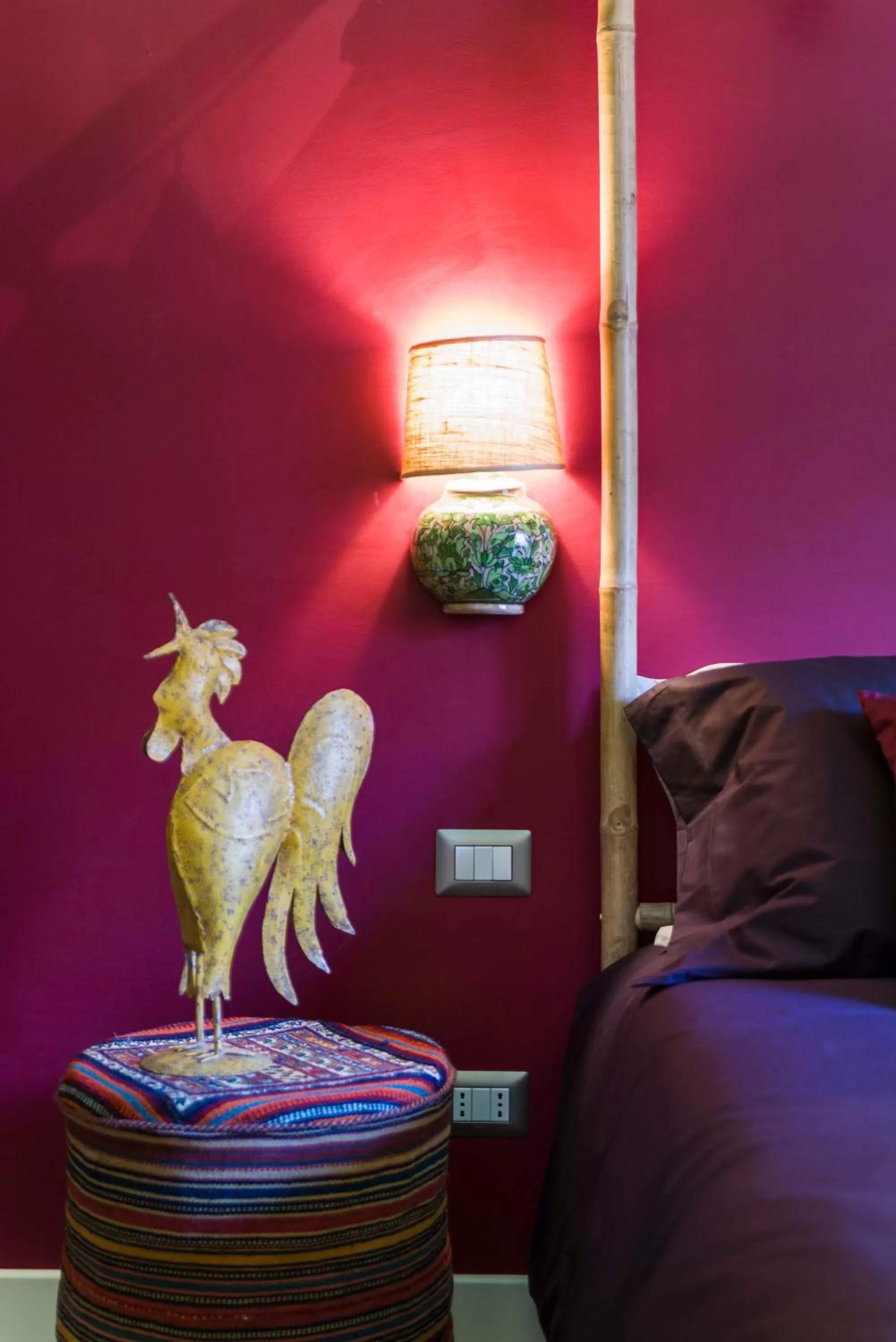 Decorative detail, Bed in Frími Boutique Rooms b&b