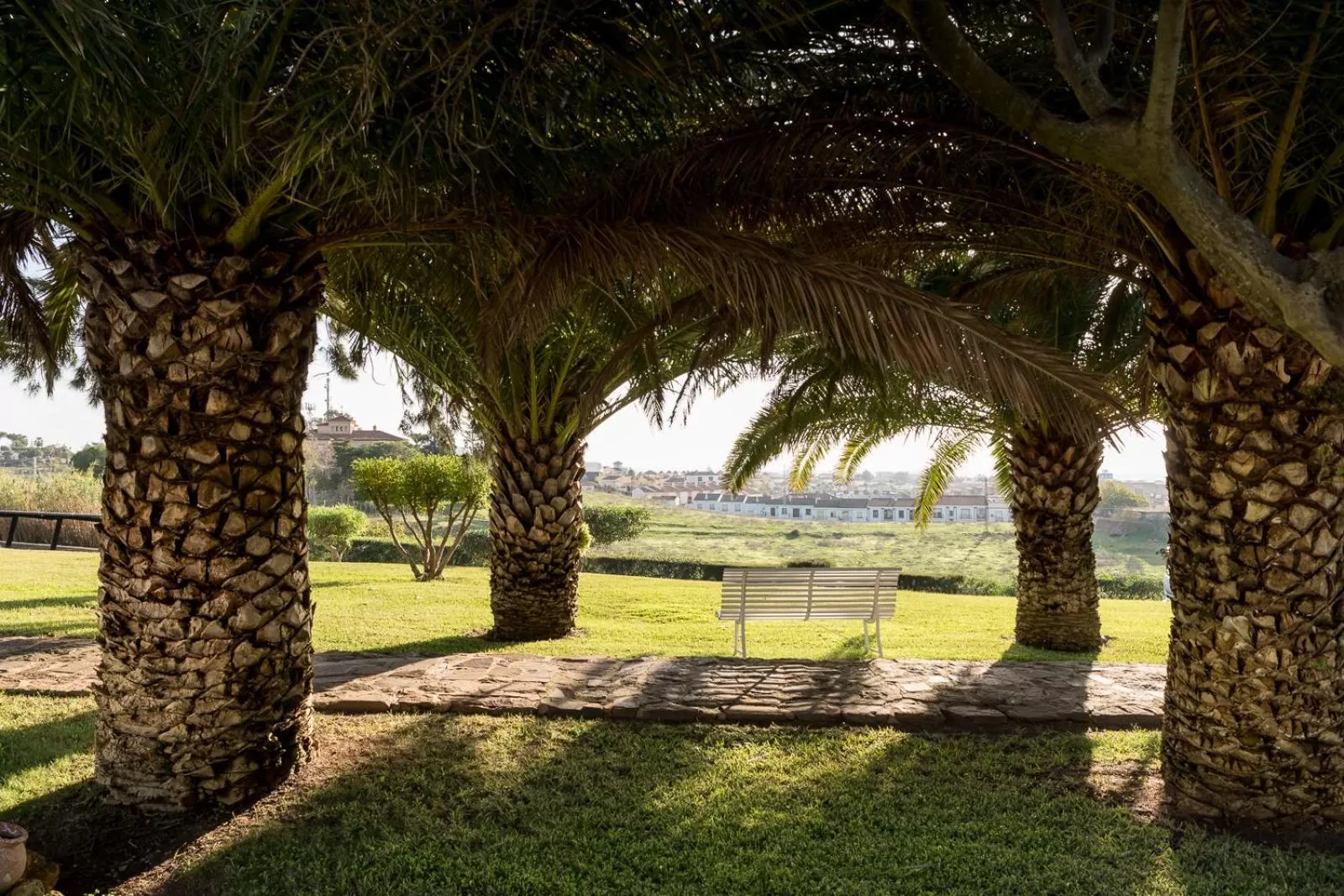 Garden in Parador de Ayamonte