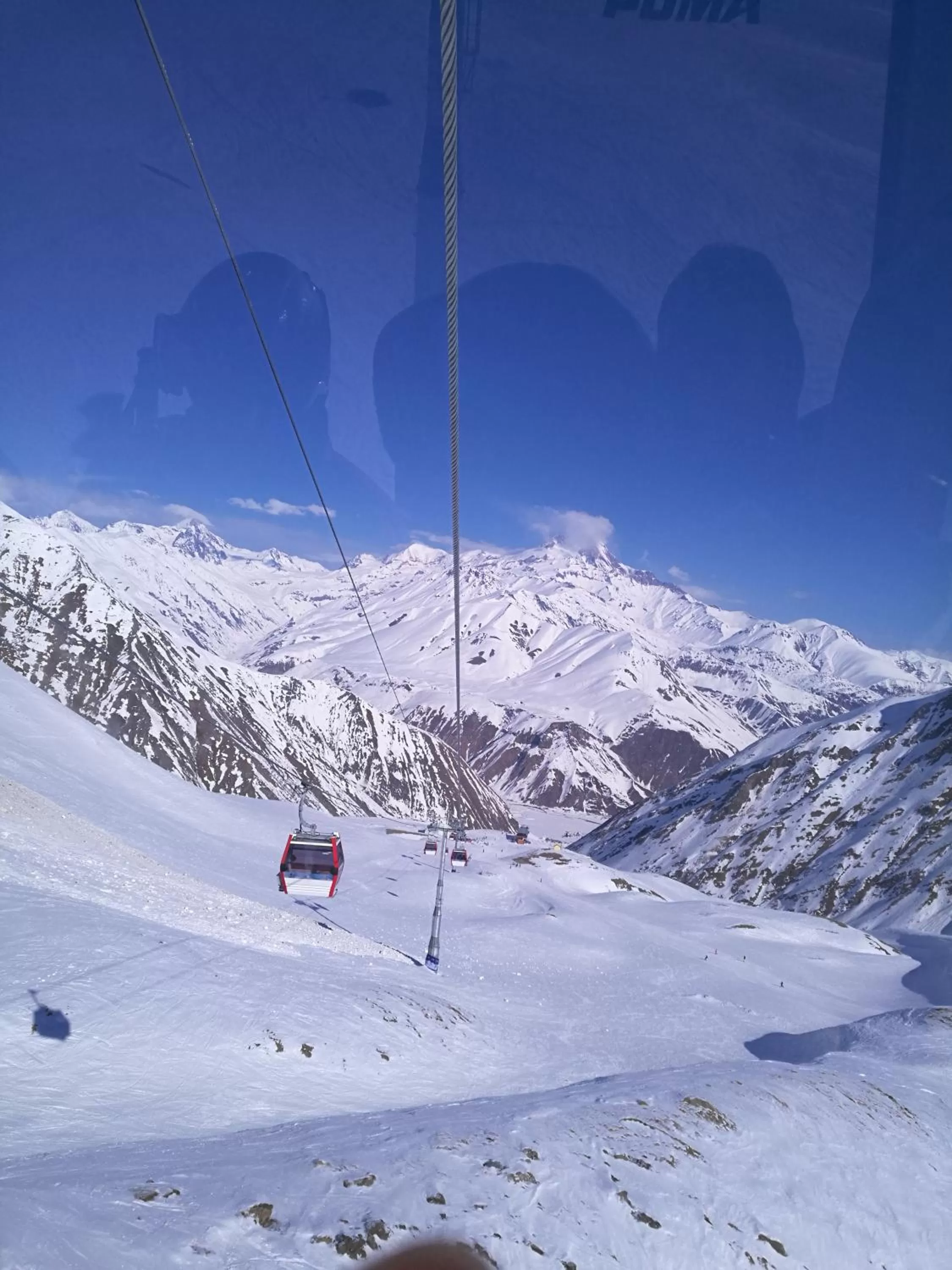 Winter in Frozen View New Gudauri