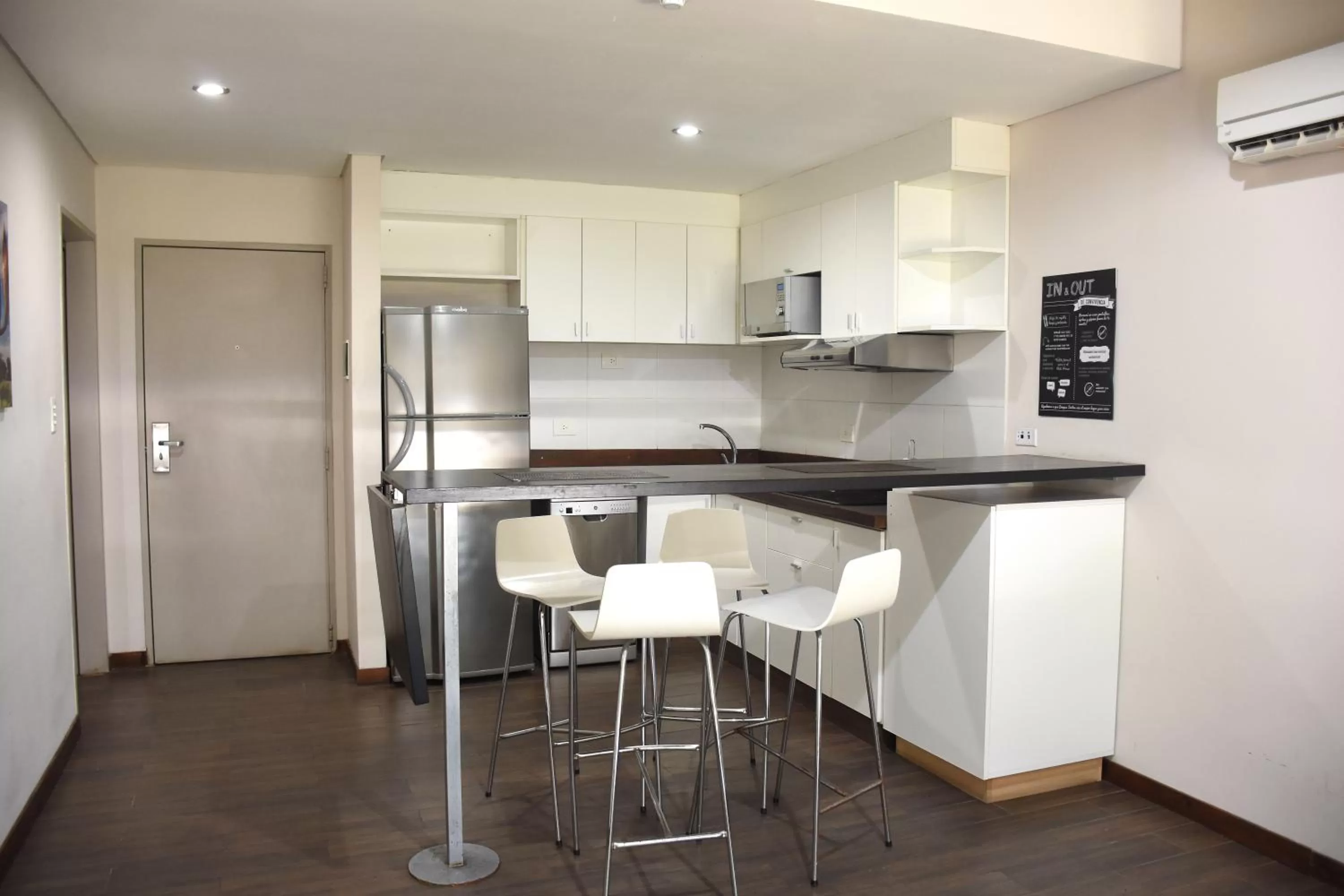 Kitchen or kitchenette in Casa Campus Pilar Suites