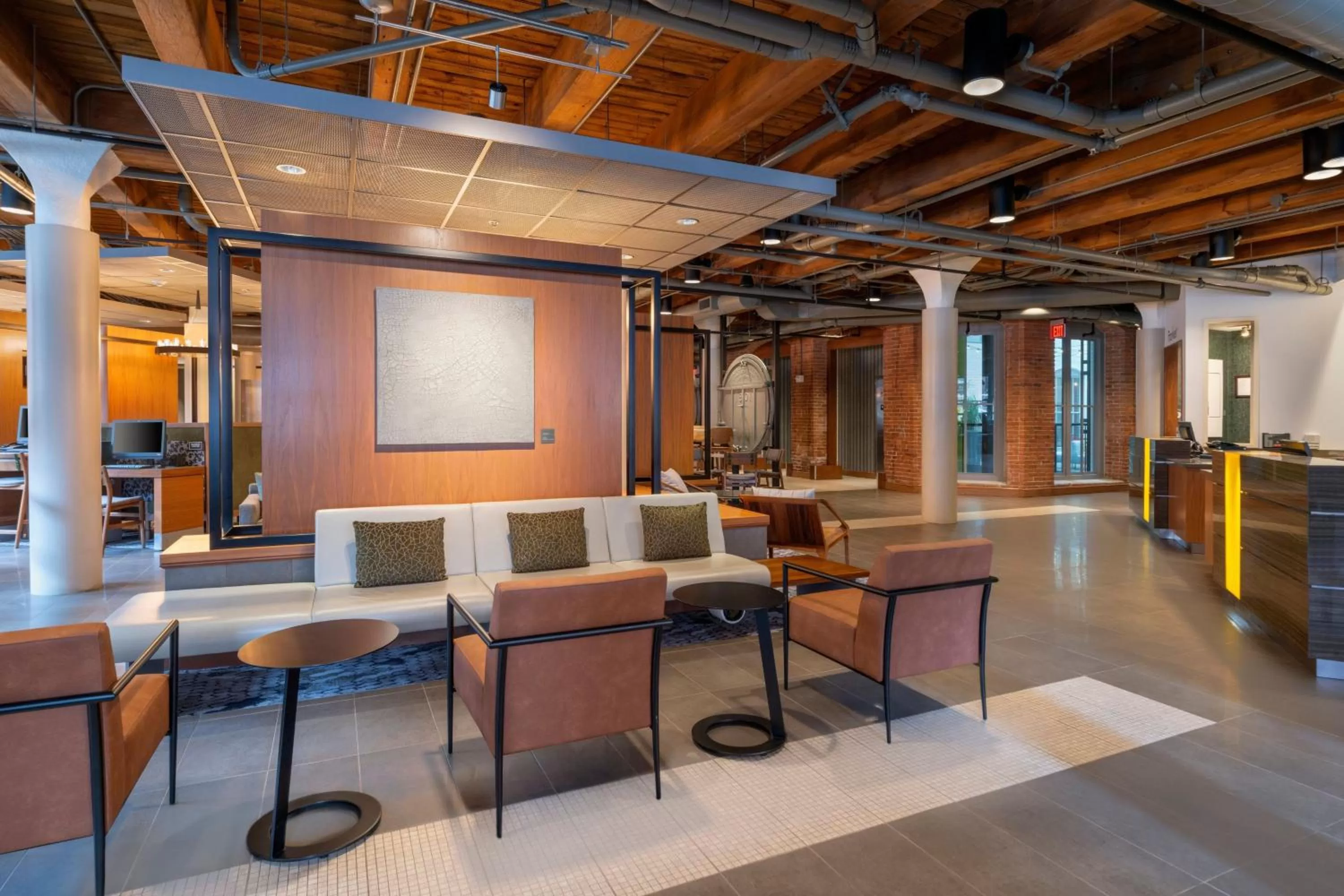 Lobby or reception in Residence Inn by Marriott Boston Downtown Seaport