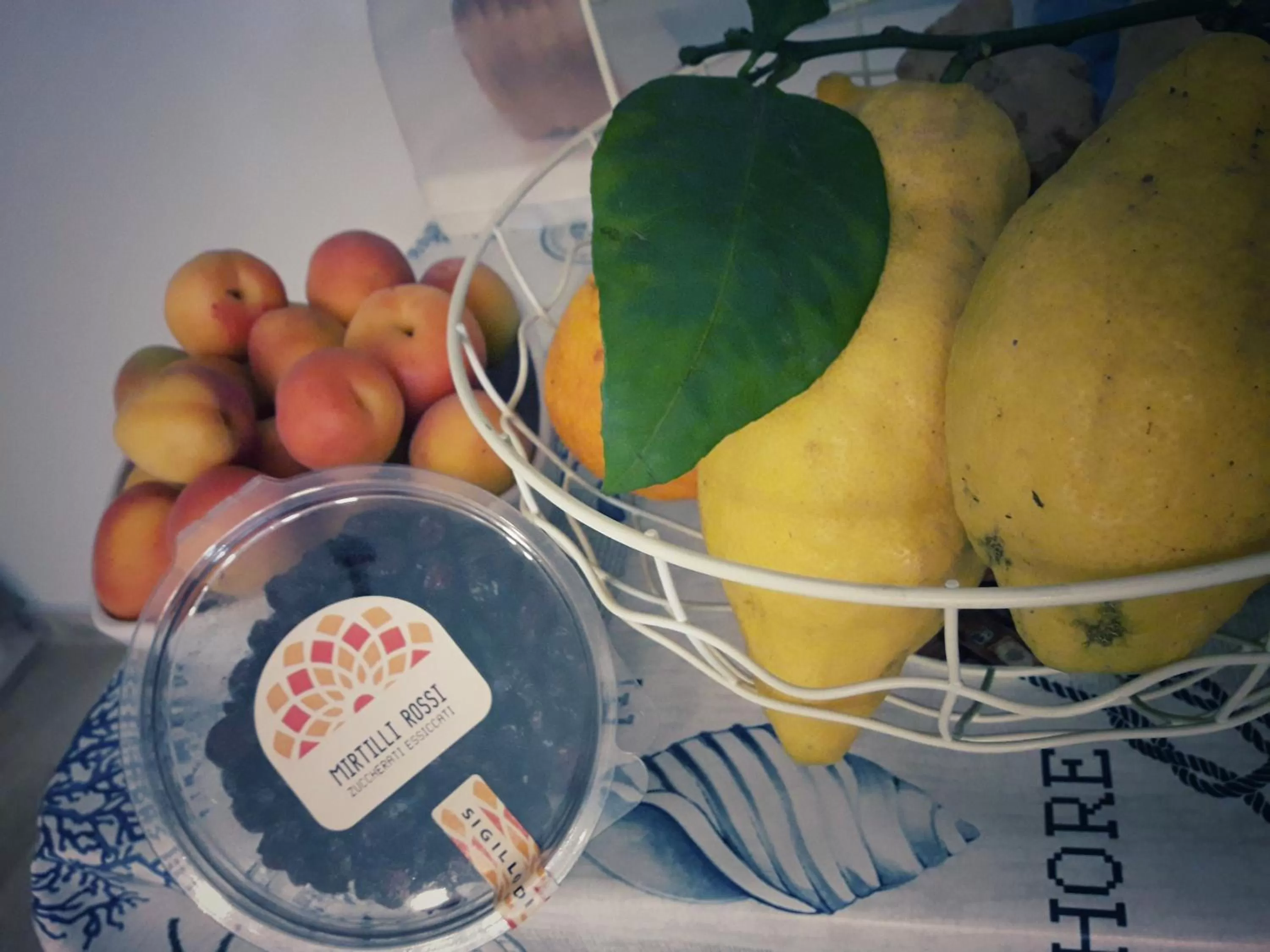 Food and drinks in B&B VelAmare