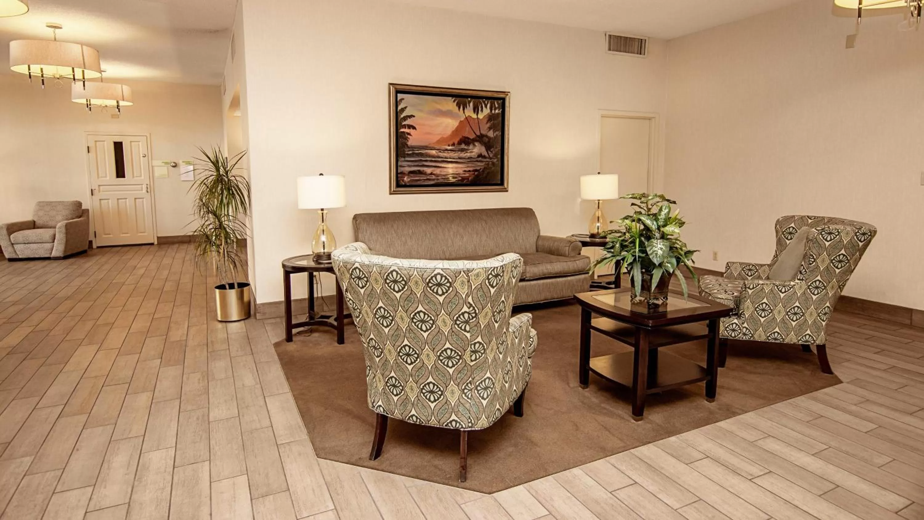 Lobby or reception in Clarion Inn Elmira-Horseheads