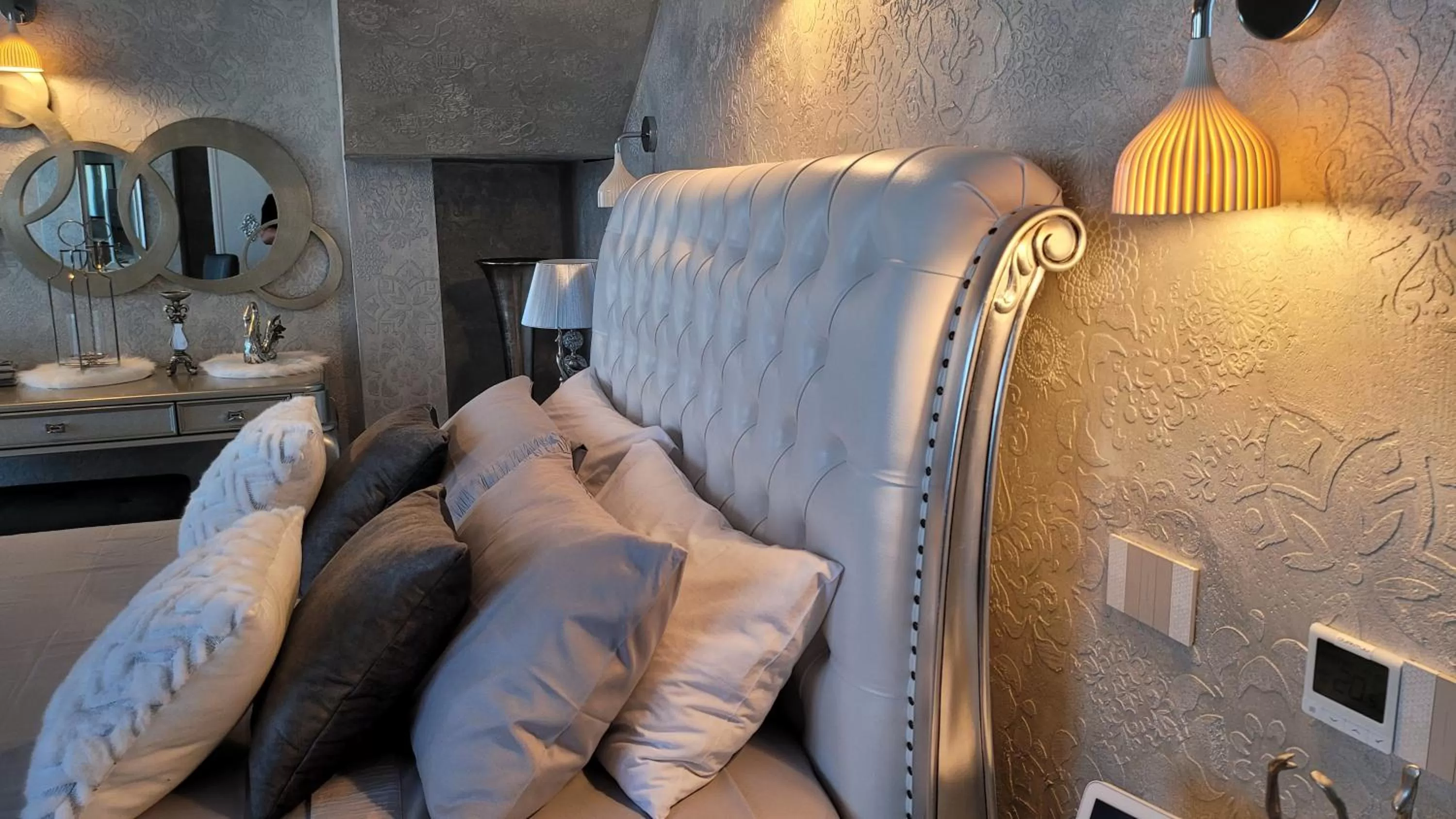 Decorative detail, Seating Area in Terrace Suites Iasi