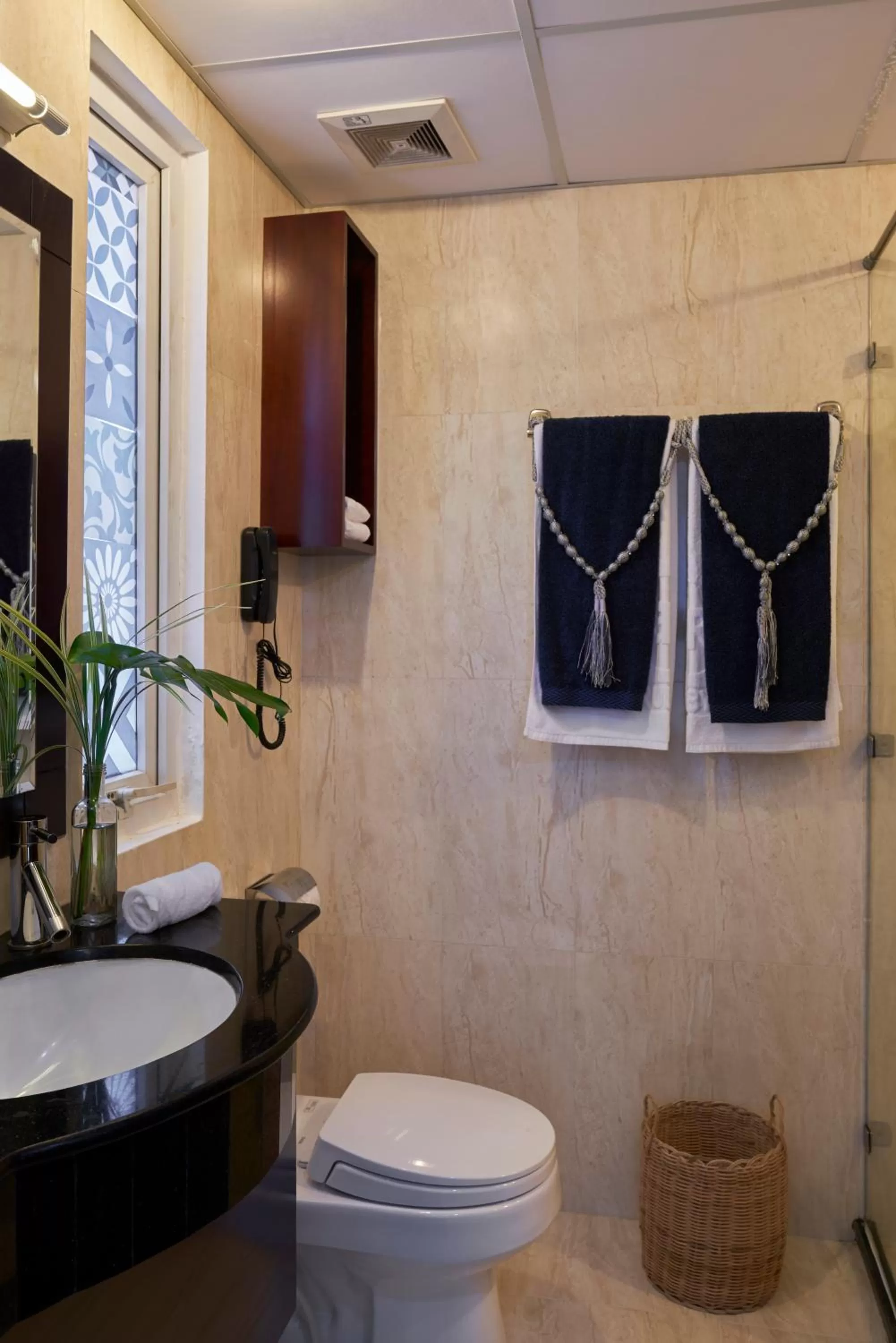 Bathroom in Prostyle Hotel Ho Chi Minh プロスタイルホテルホーチミン