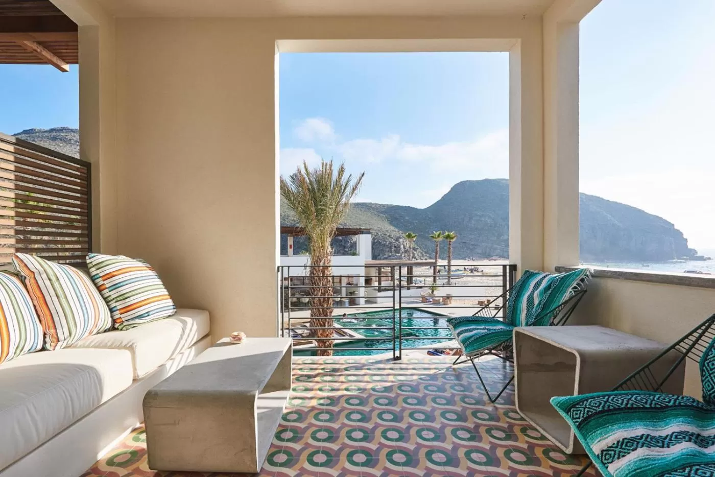 Patio in Hotel San Cristobal Adults 15+