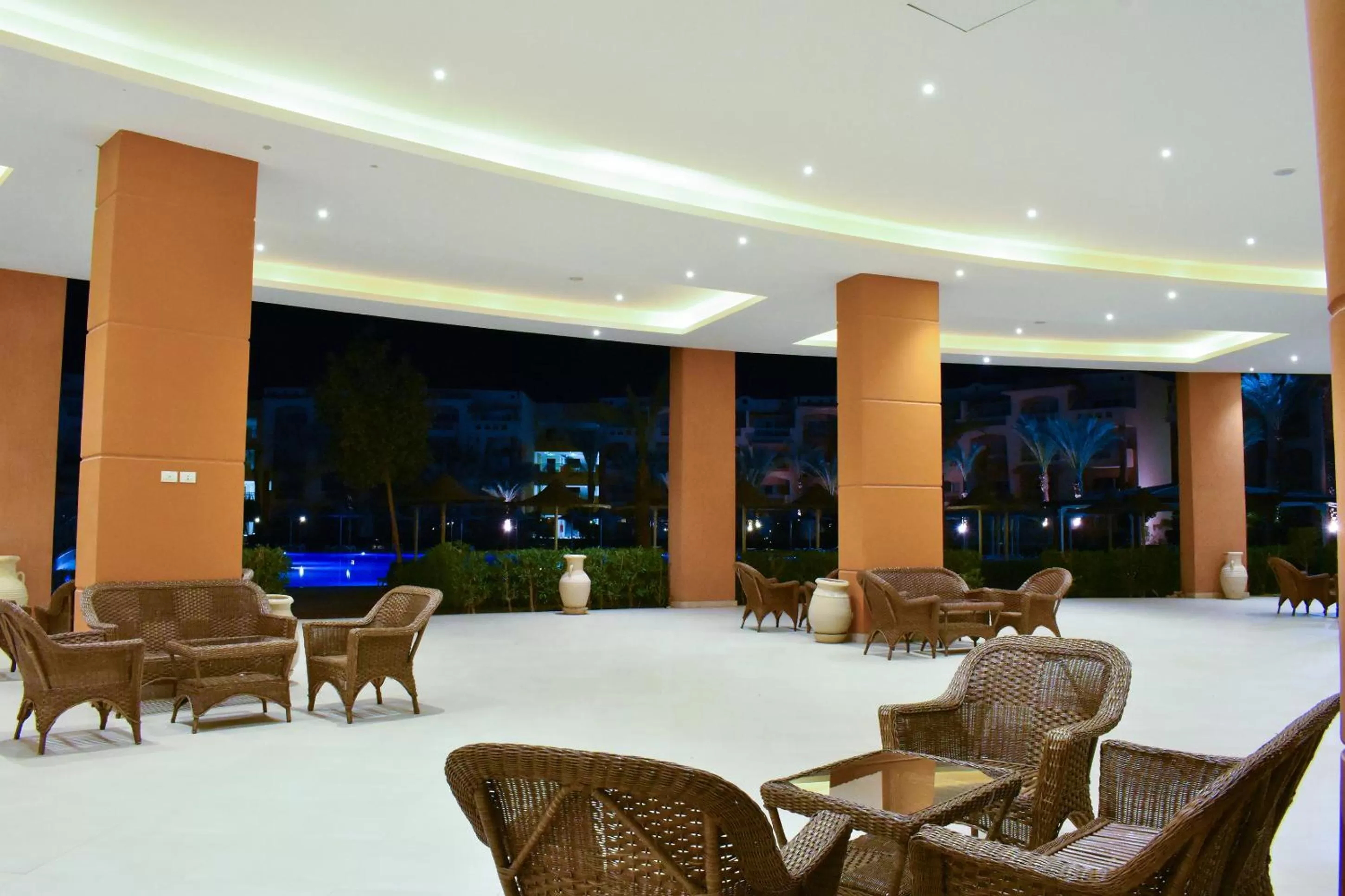 Seating area in Parrotel Lagoon Waterpark Resort