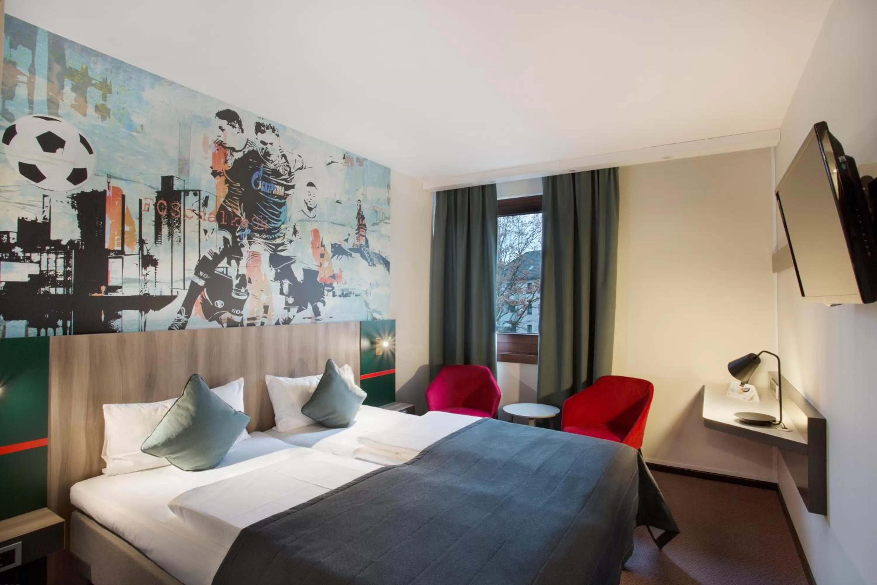 Bedroom, Bed in Good Morning Gelsenkirchen City