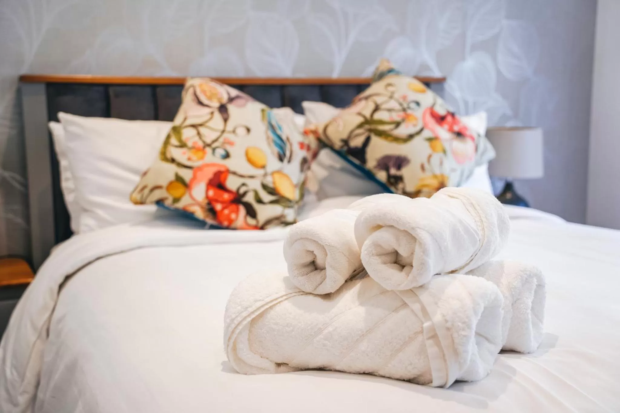 Bed in The Avonmore Olympia