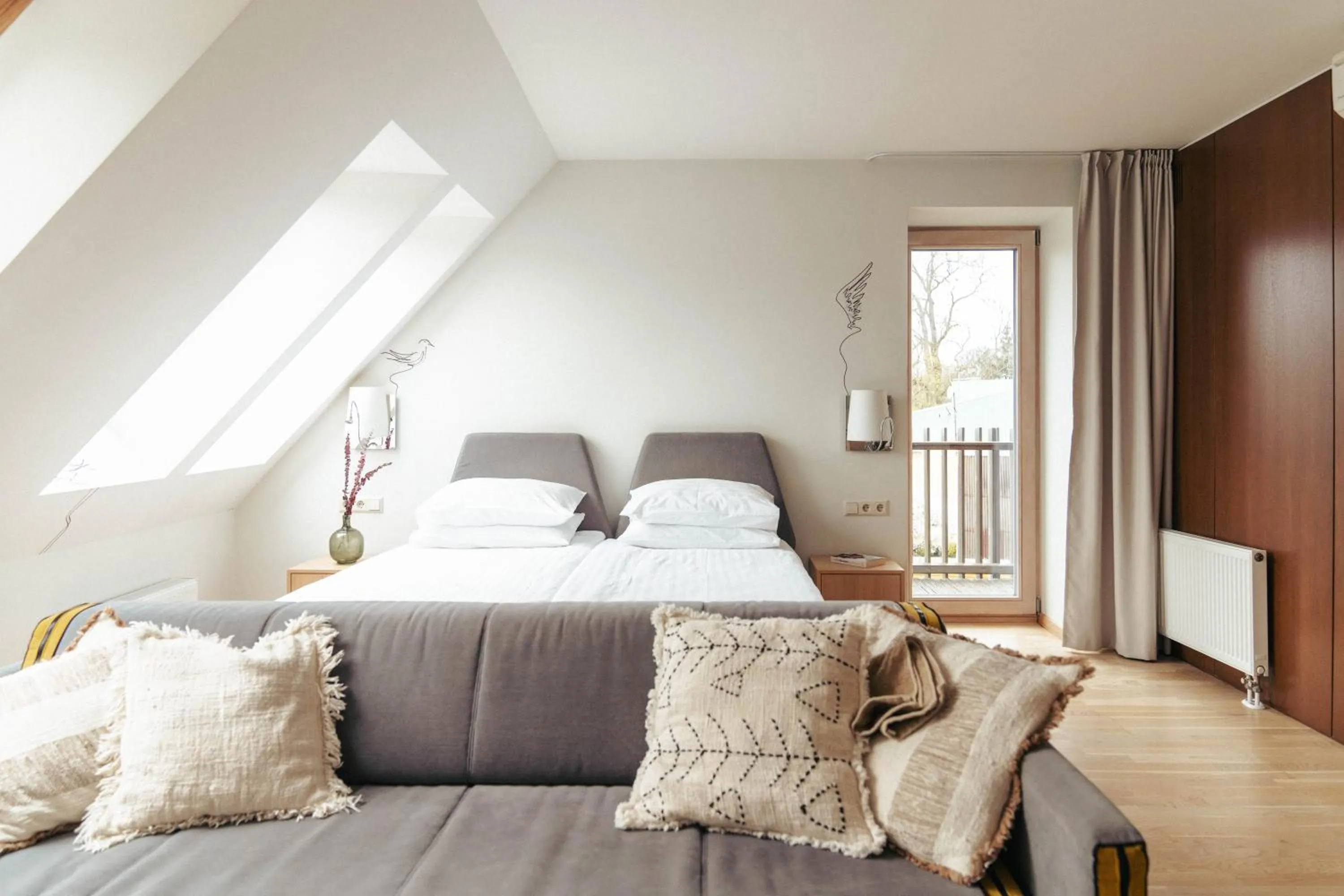 Bed in Amberton Green Apartments Palanga