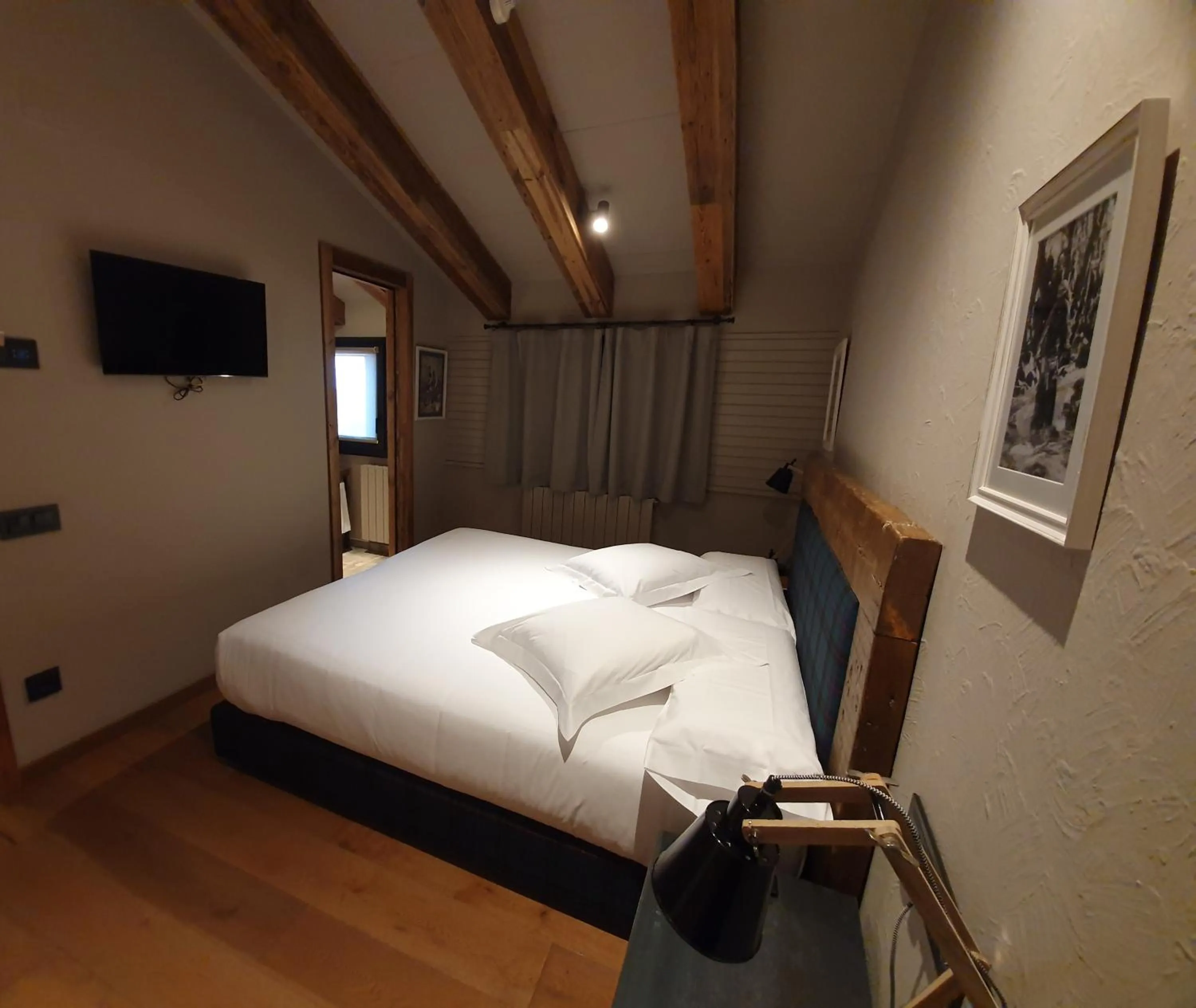 Bed in Hotel Boutique Puig Francó