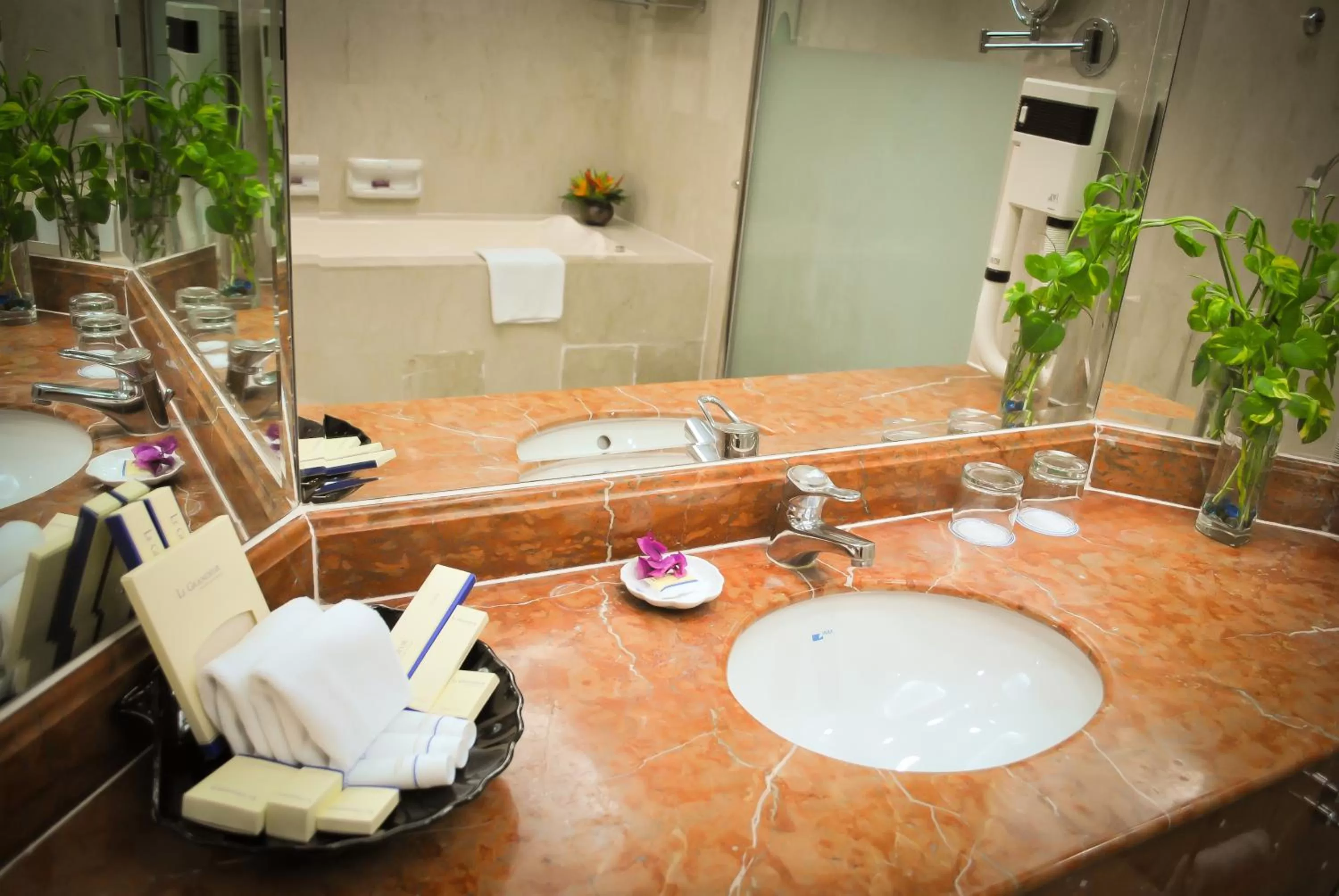 Bathroom in Le Grandeur Palm Resort Johor