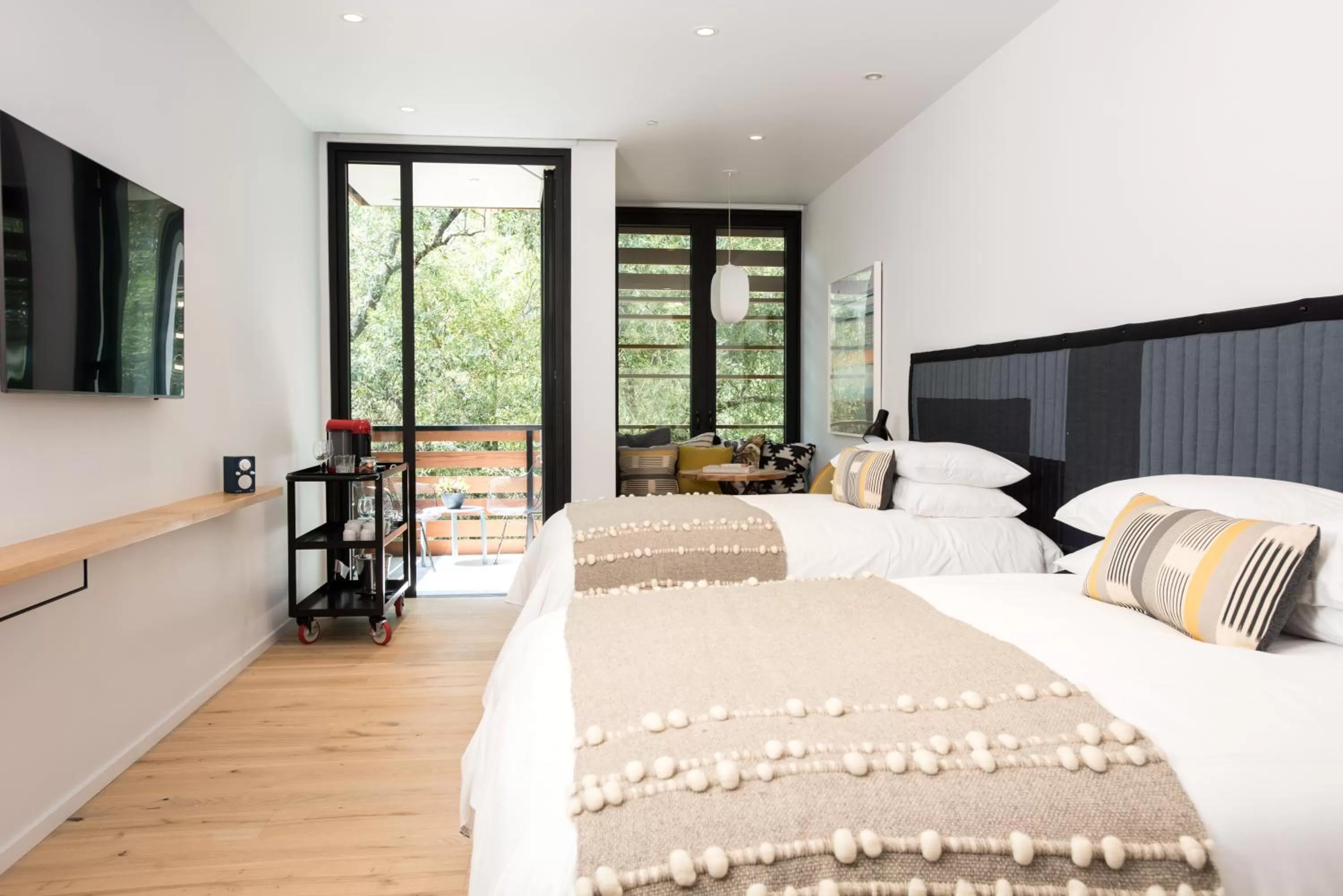 Balcony/Terrace, Bed in Harmon Guest House