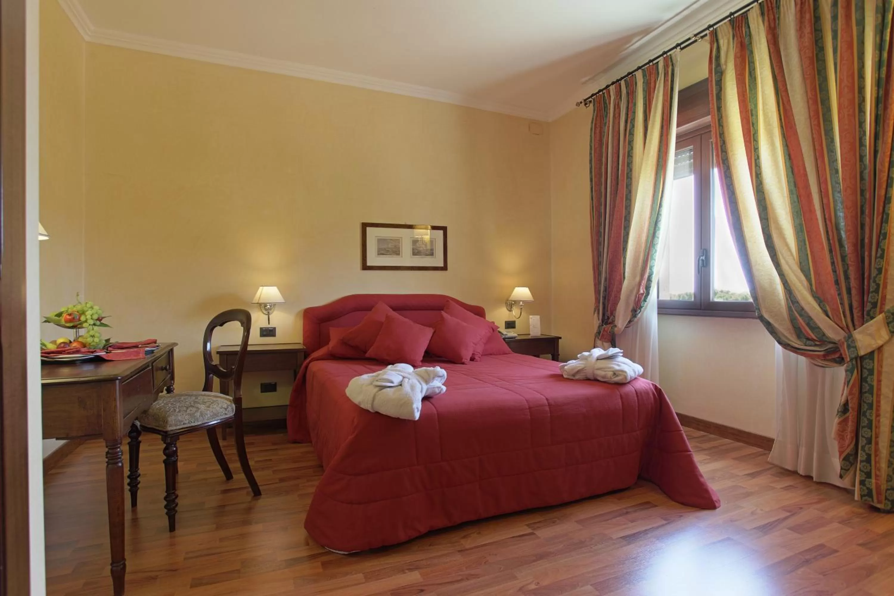 Bedroom, Bed in Hotel Della Valle