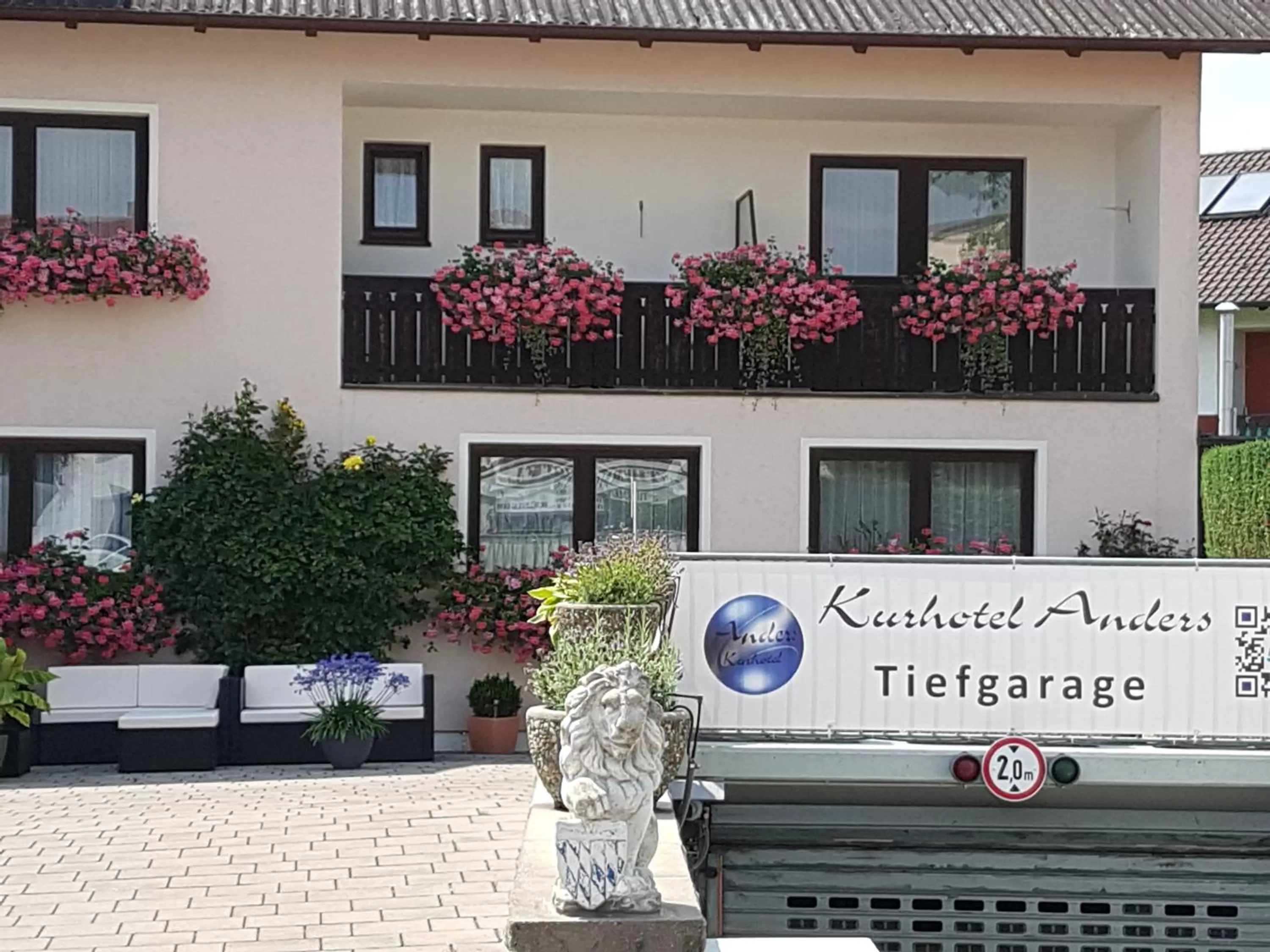 Facade/entrance in Kurhotel Anders