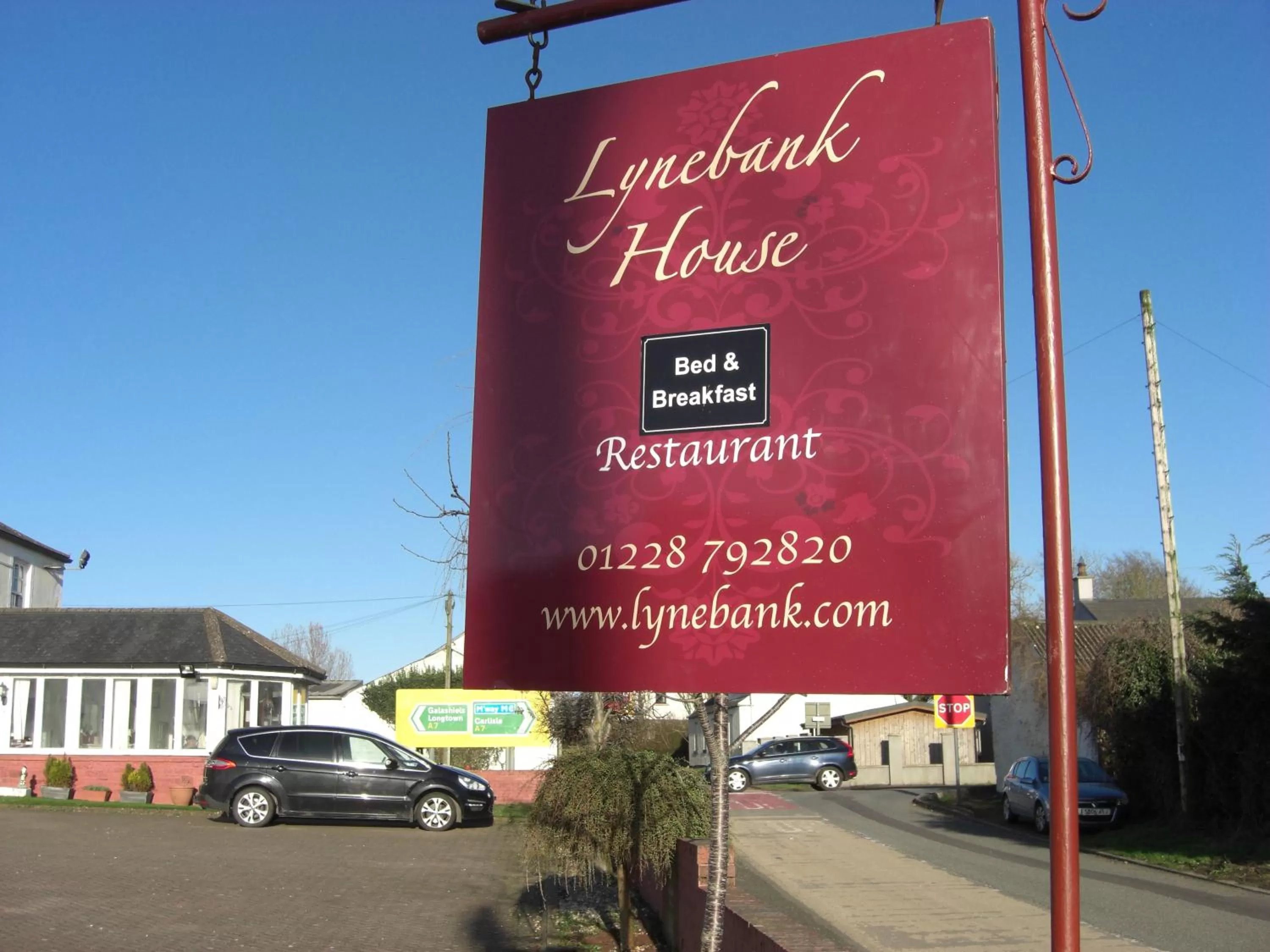 Property logo or sign in Lynebank House Hotel, Bed & Breakfast