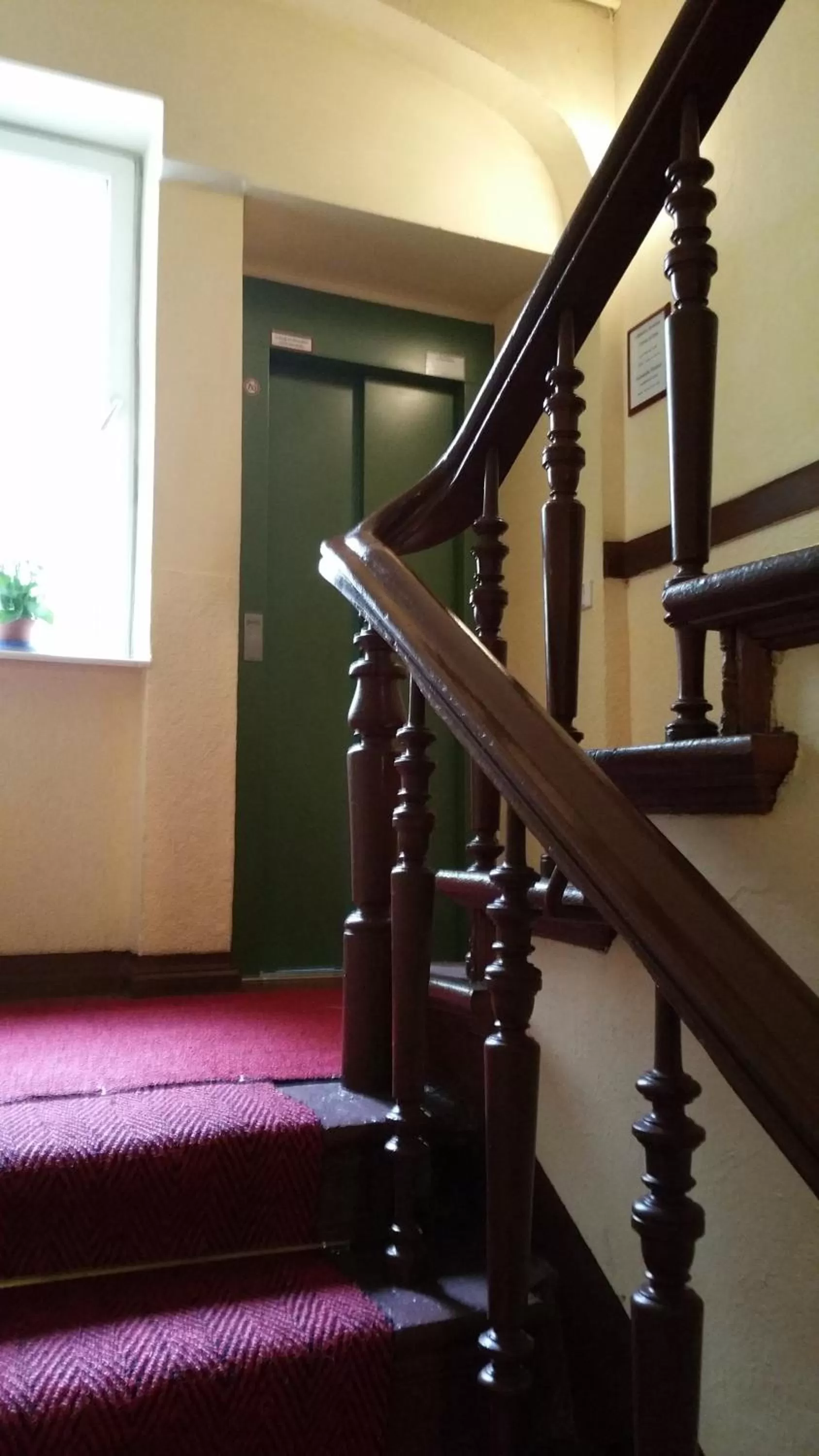 Decorative detail in Hotel Abendstern