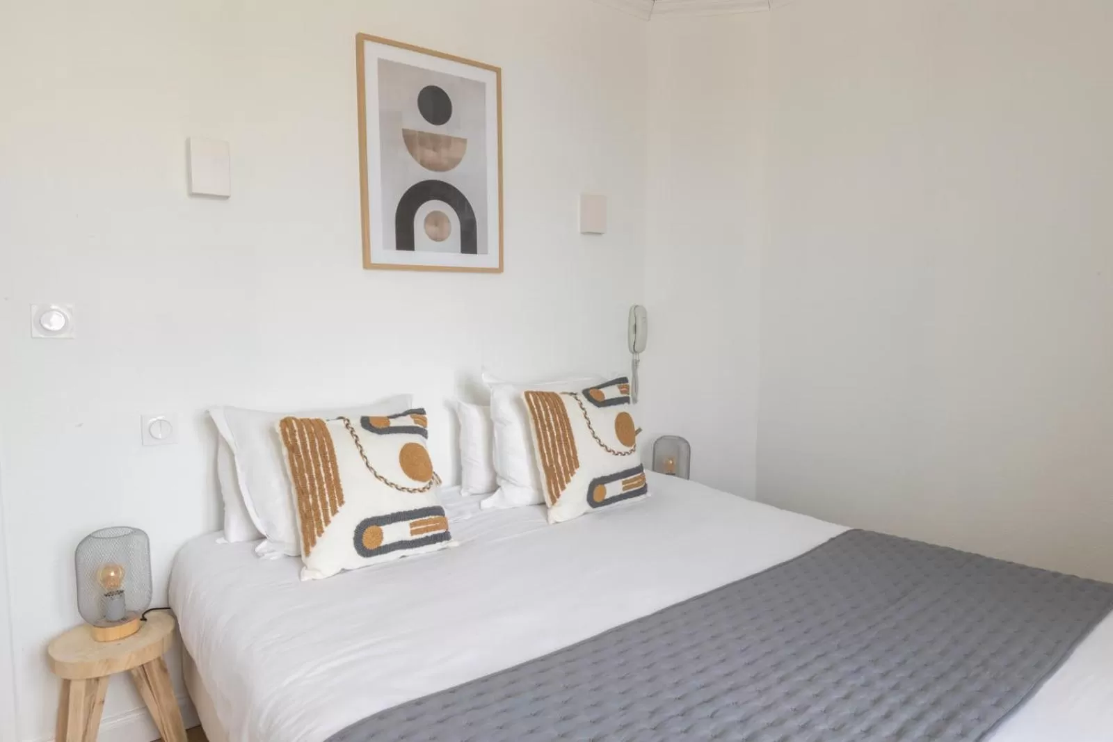 Bed in Hôtel Porte Mars - Reims Gare Centre Arena