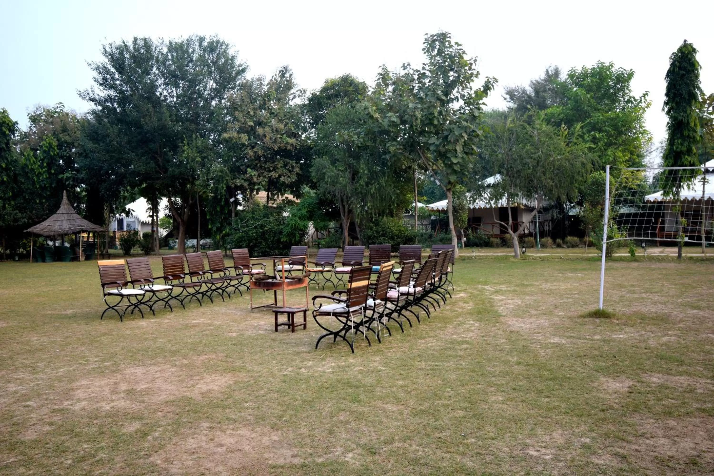 Garden in Sultan Bagh Resort by The Sky Imperial