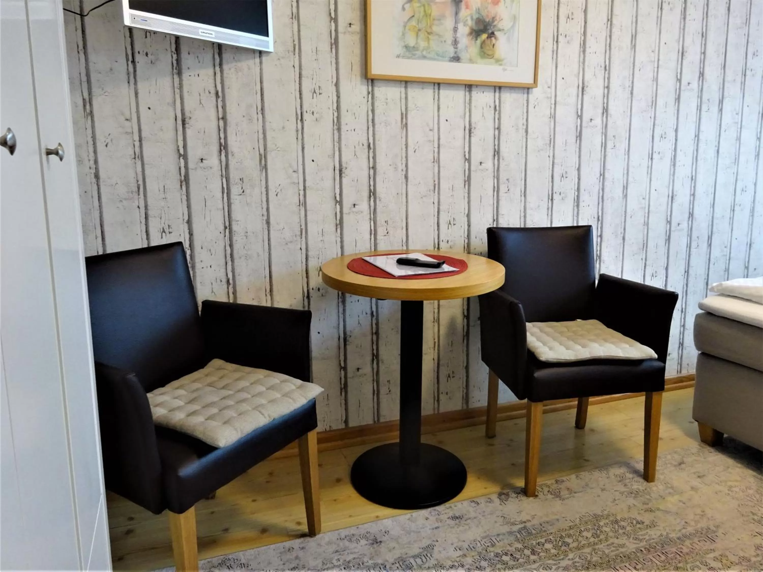Seating area in Pension Zur Fährbrücke