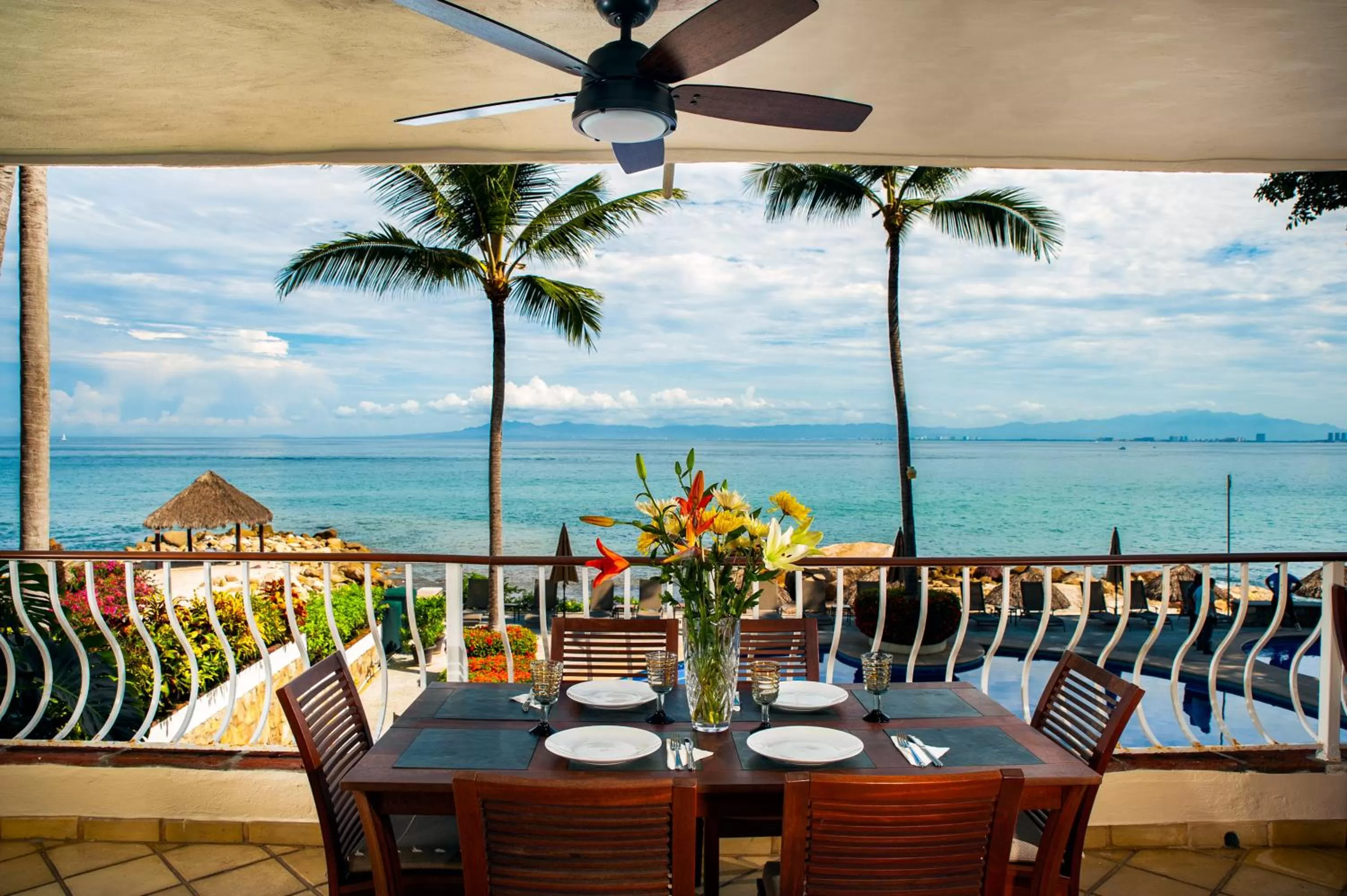 Balcony/Terrace in Casa Natalia, Playa Esmeralda